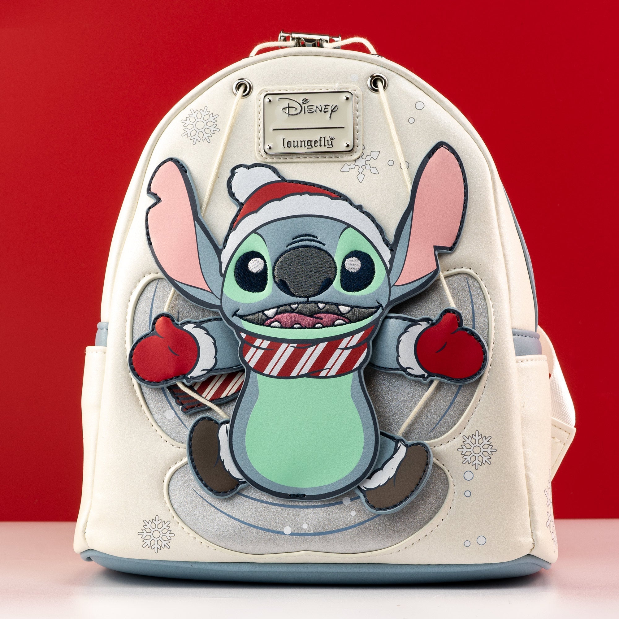 Loungefly x Disney Lilo and Stitch Snow Angel Stitch Cosplay Mini Backpack - GeekCore