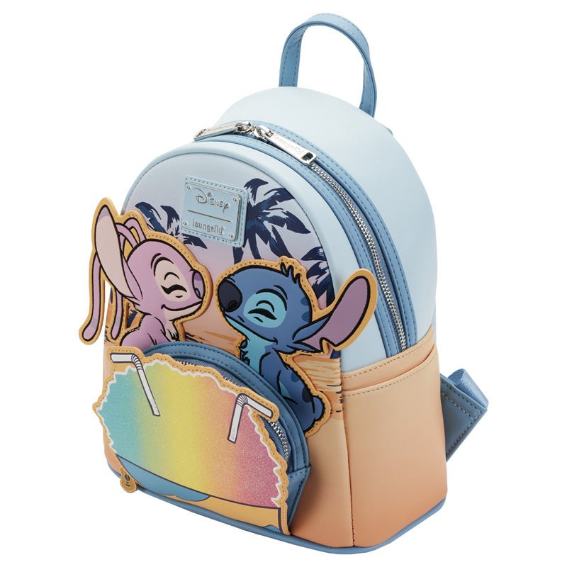 Loungefly x Disney Lilo and Stitch Snow Cone Date Night Mini Backpack - GeekCore