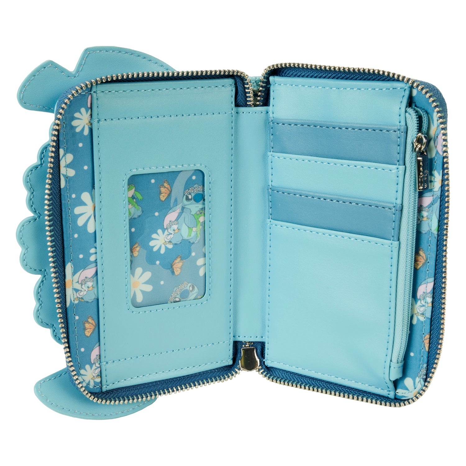 Loungefly x Disney Lilo and Stitch Springtime Stitch Cosplay Wallet - GeekCore