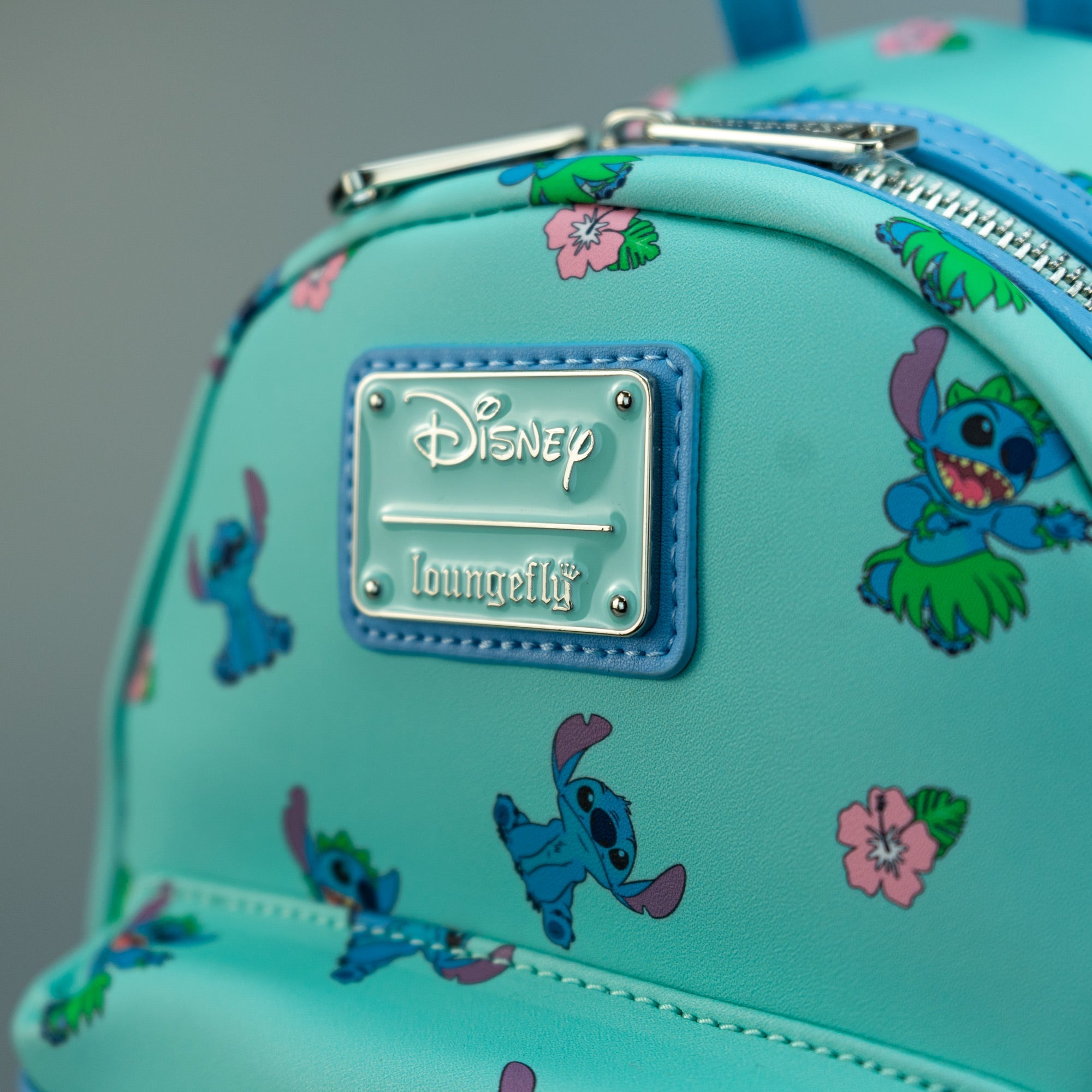 Loungefly x Disney Lilo and Stitch - Stitch Hula Print Mini Backpack - GeekCore