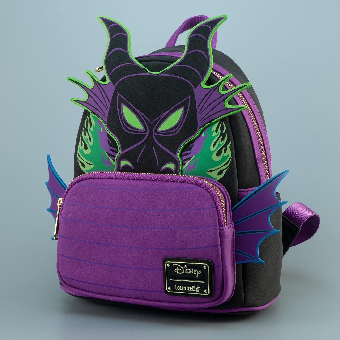 Loungefly x Disney Maleficent Dragon Cosplay Mini Backpack - GeekCore