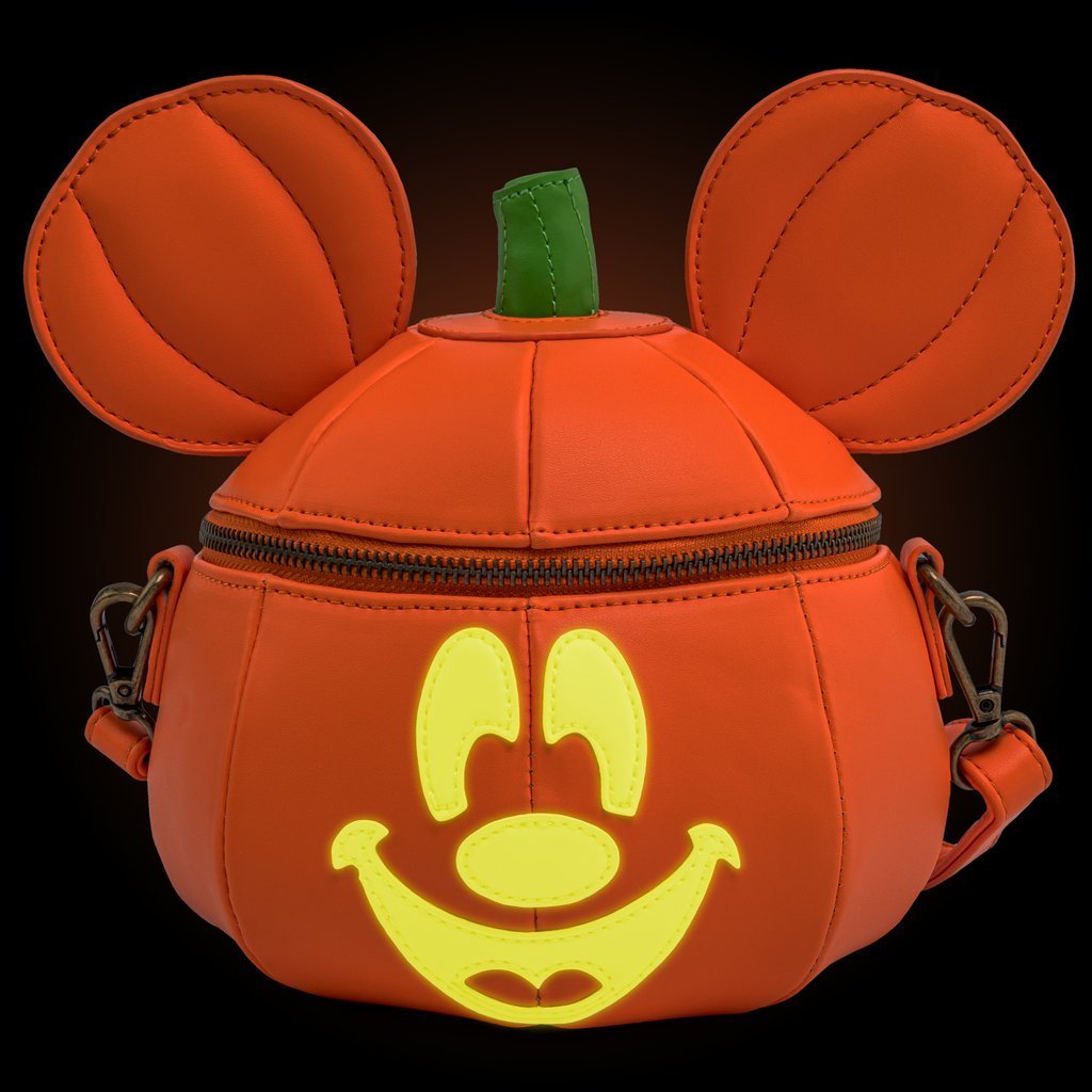 Loungefly x Disney Mick - O - Lantern Crossbody Handbag - GeekCore