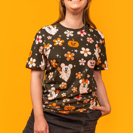 Loungefly x Disney Mickey and Friends Halloween Unisex Tee - GeekCore