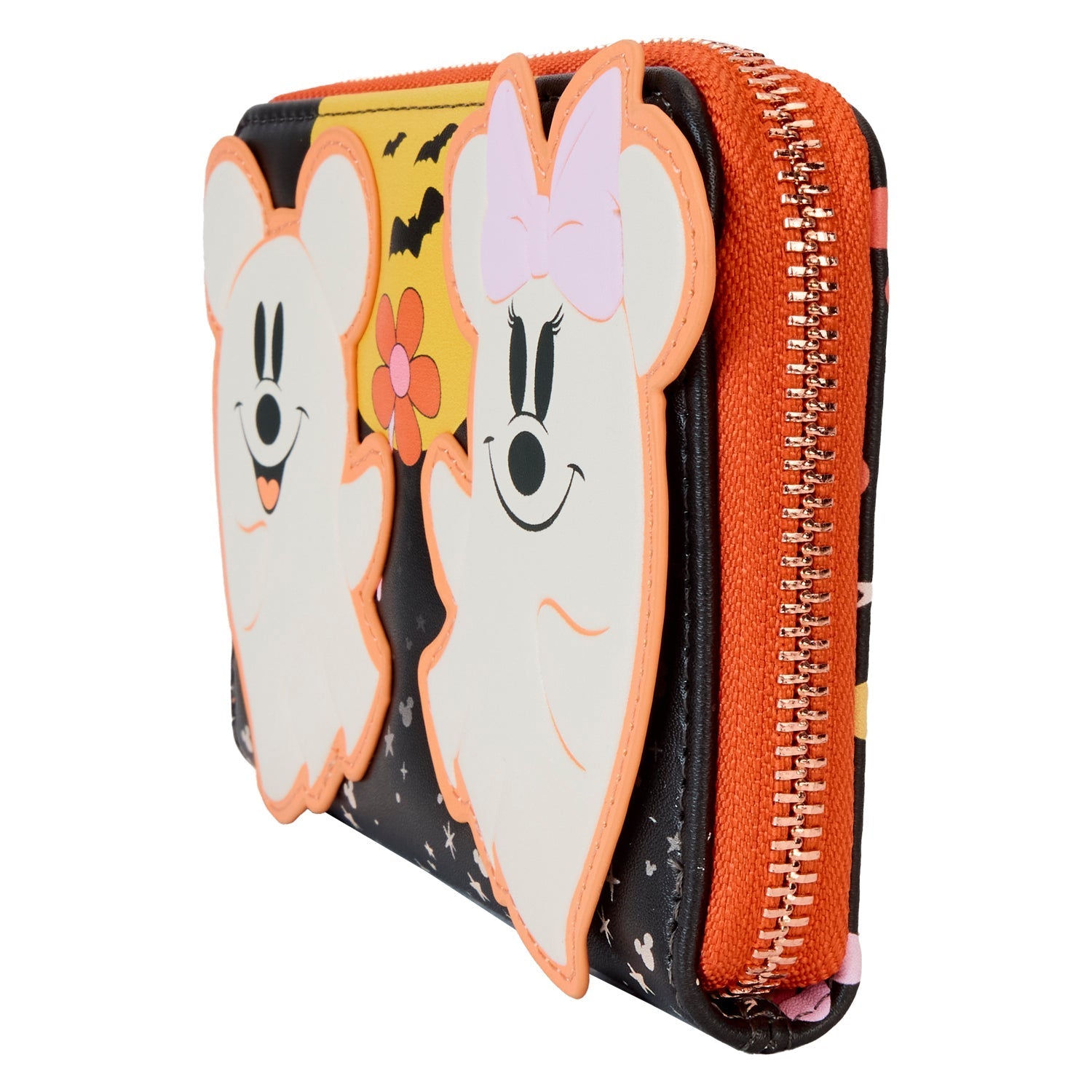 Loungefly x Disney Mickey and Friends Halloween Zip Around Wallet - GeekCore