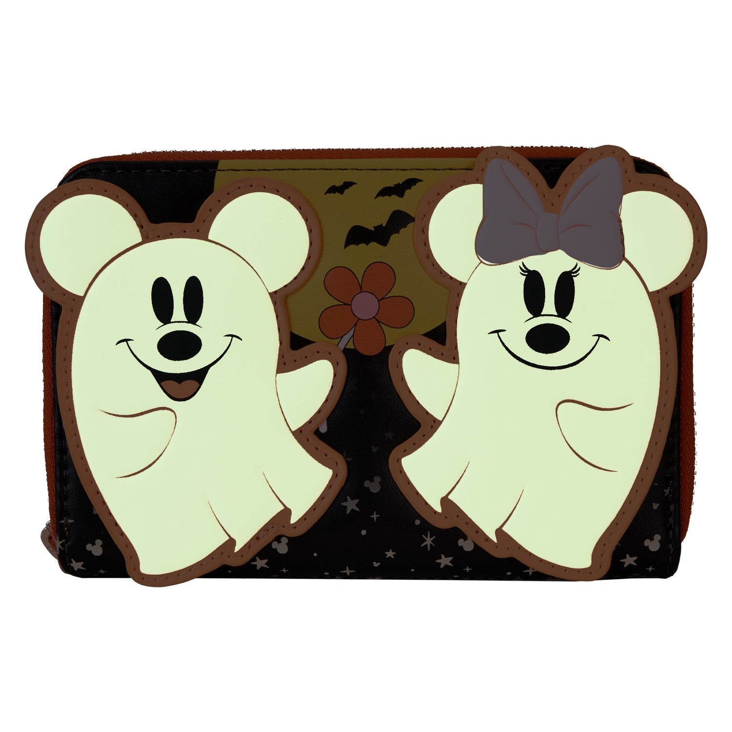 Loungefly x Disney Mickey and Friends Halloween Zip Around Wallet - GeekCore