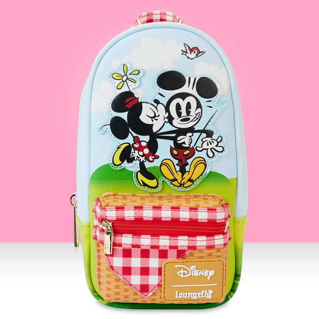 Loungefly x Disney Mickey and Friends Picnic Pencil Case - GeekCore