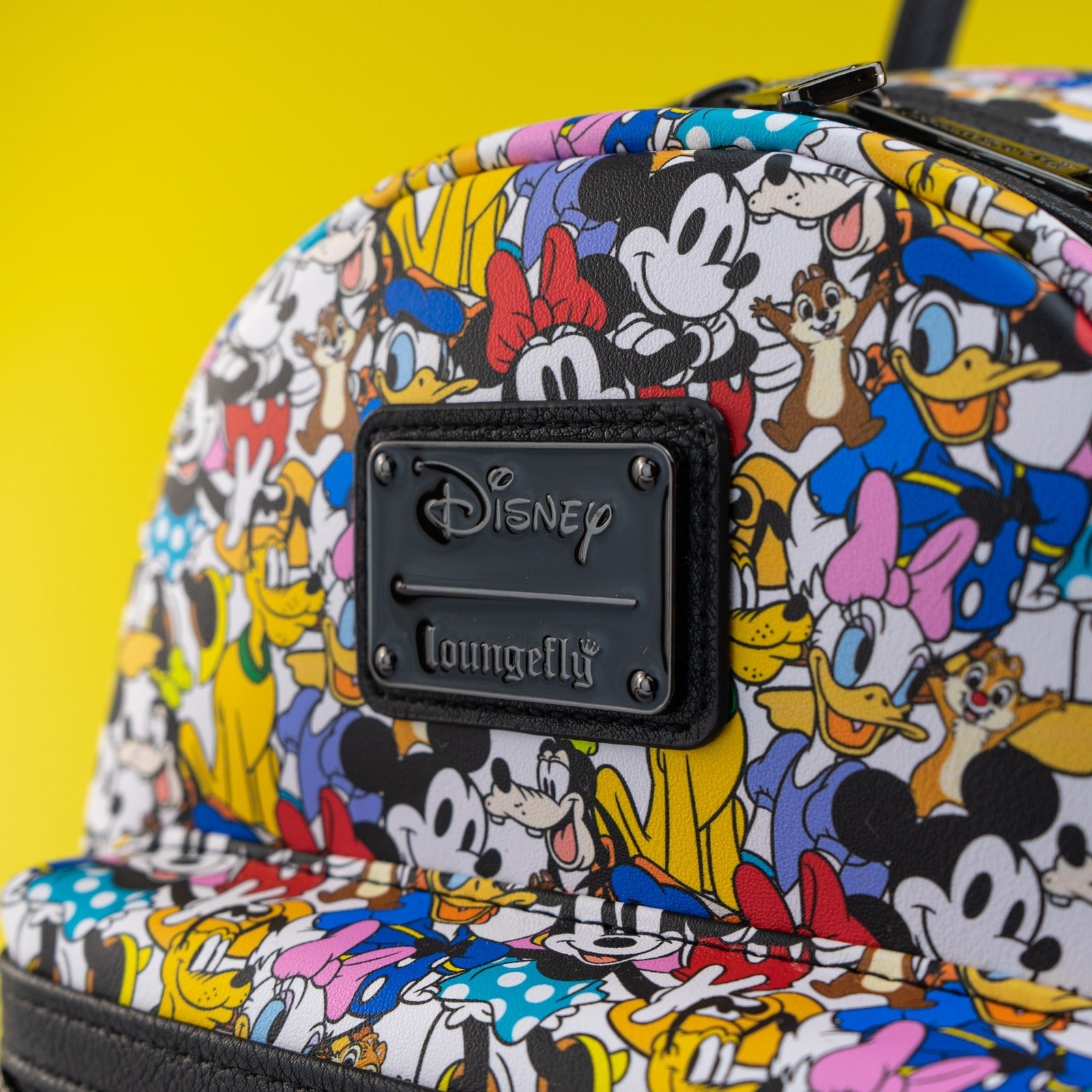 Loungefly x Disney Mickey and Friends Print Mini Backpack - GeekCore