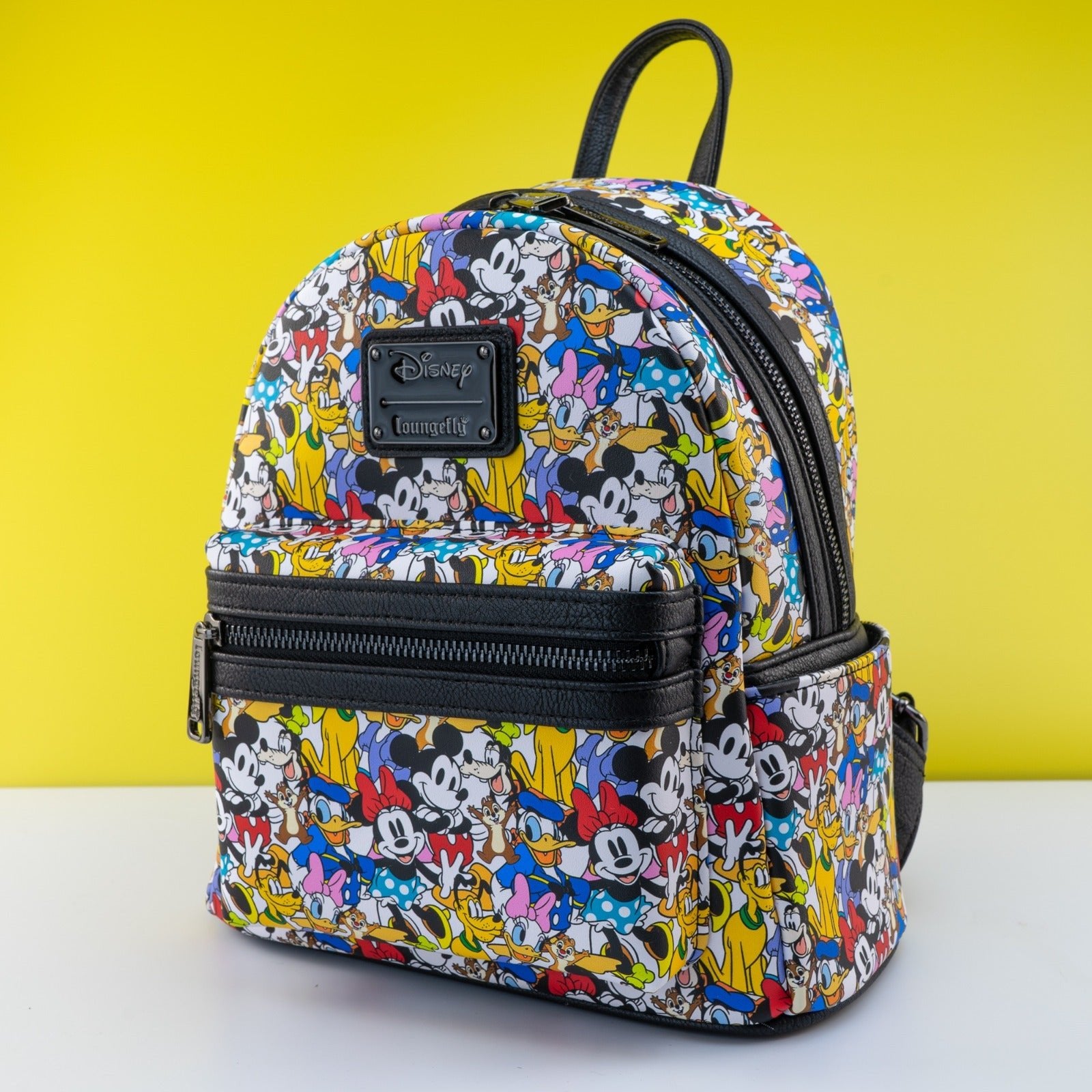 Loungefly x Disney Mickey and Friends Print Mini Backpack - GeekCore