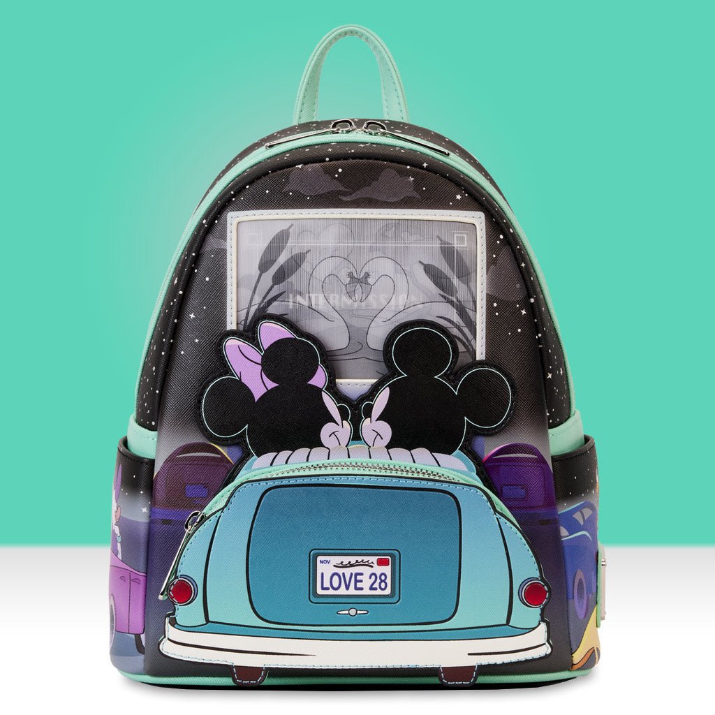 Loungefly X Disney Mickey And Minnie Date Night Drive - In Mini Backpack - GeekCore