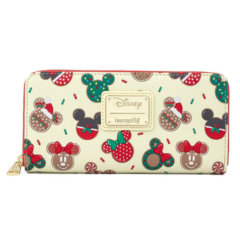 Loungefly x Disney Mickey and Minnie Mouse Christmas Cookie Purse GeekCore