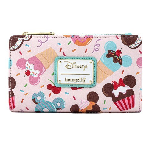 Loungefly x Disney Mickey and Minnie Mouse Sweet Treats Purse GeekCore