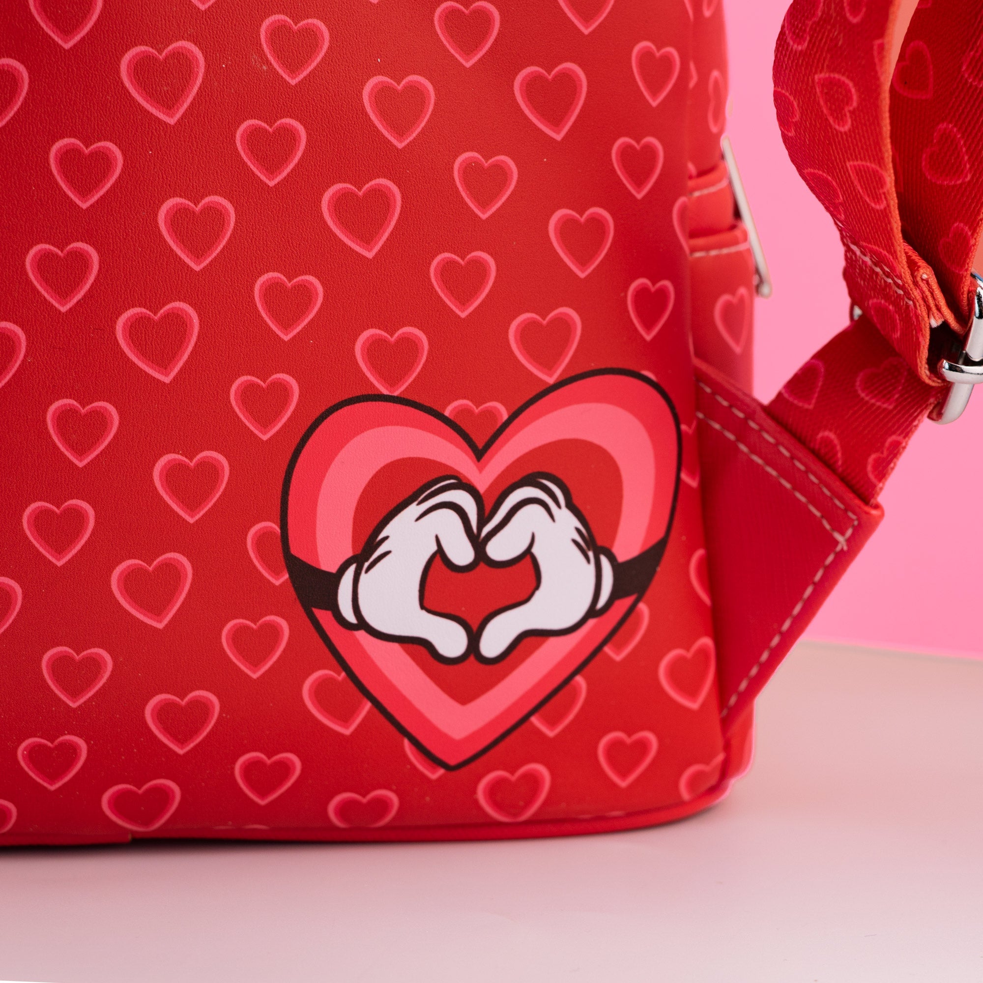 Loungefly x Disney Mickey and Minnie Valentines Day Mini Backpack - GeekCore