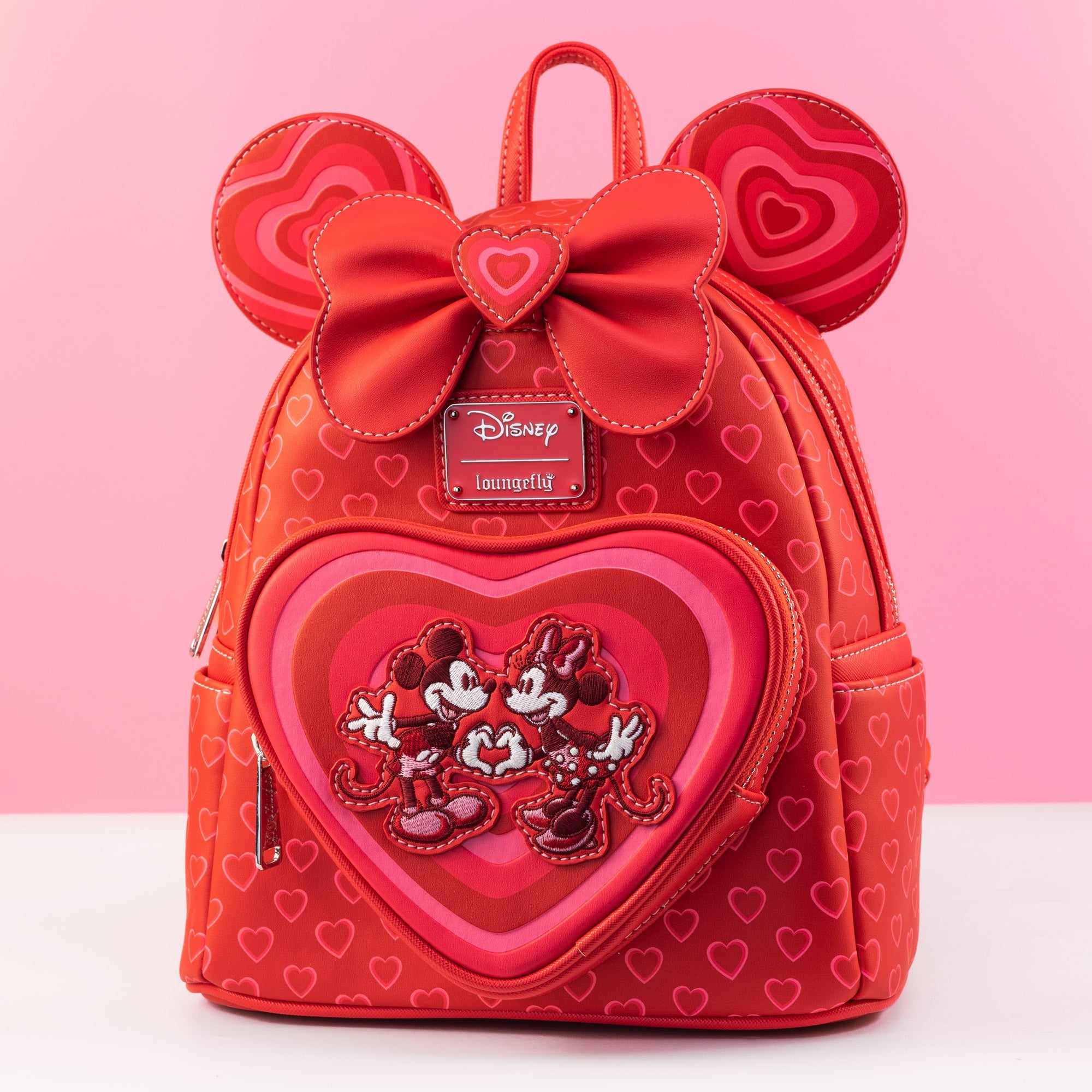 Loungefly x Disney Mickey and Minnie Valentines Day Mini Backpack - GeekCore