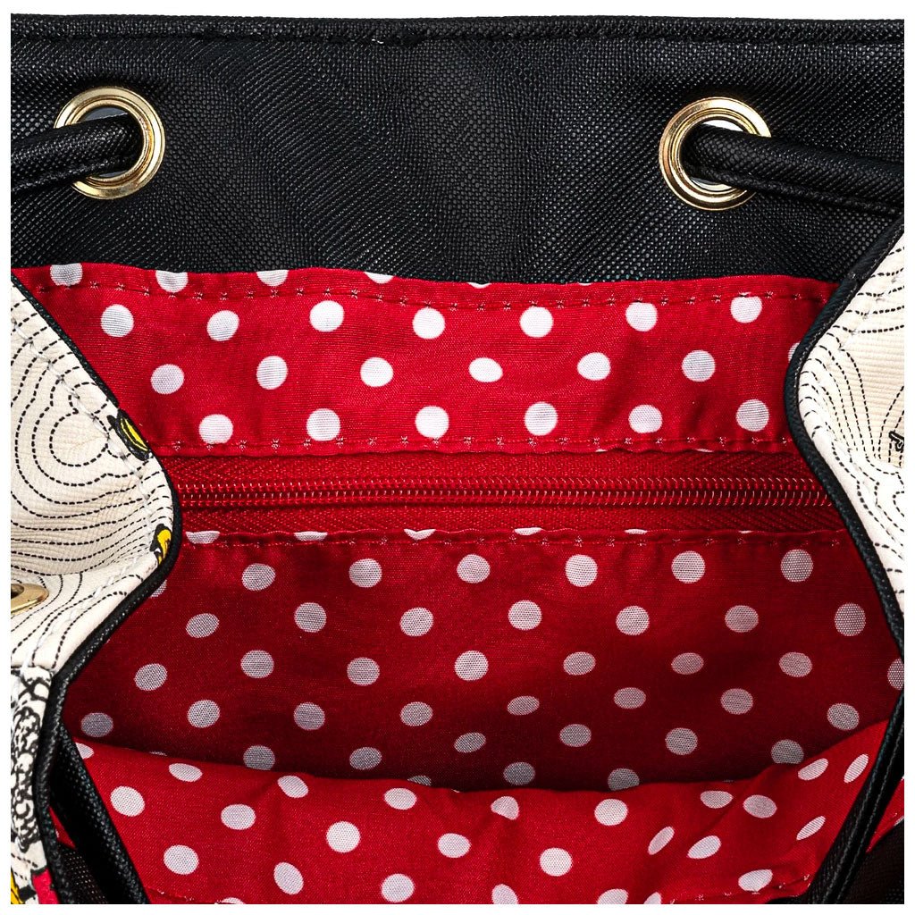 Loungefly x Disney Mickey Mouse Hardware Bow Backpack - GeekCore