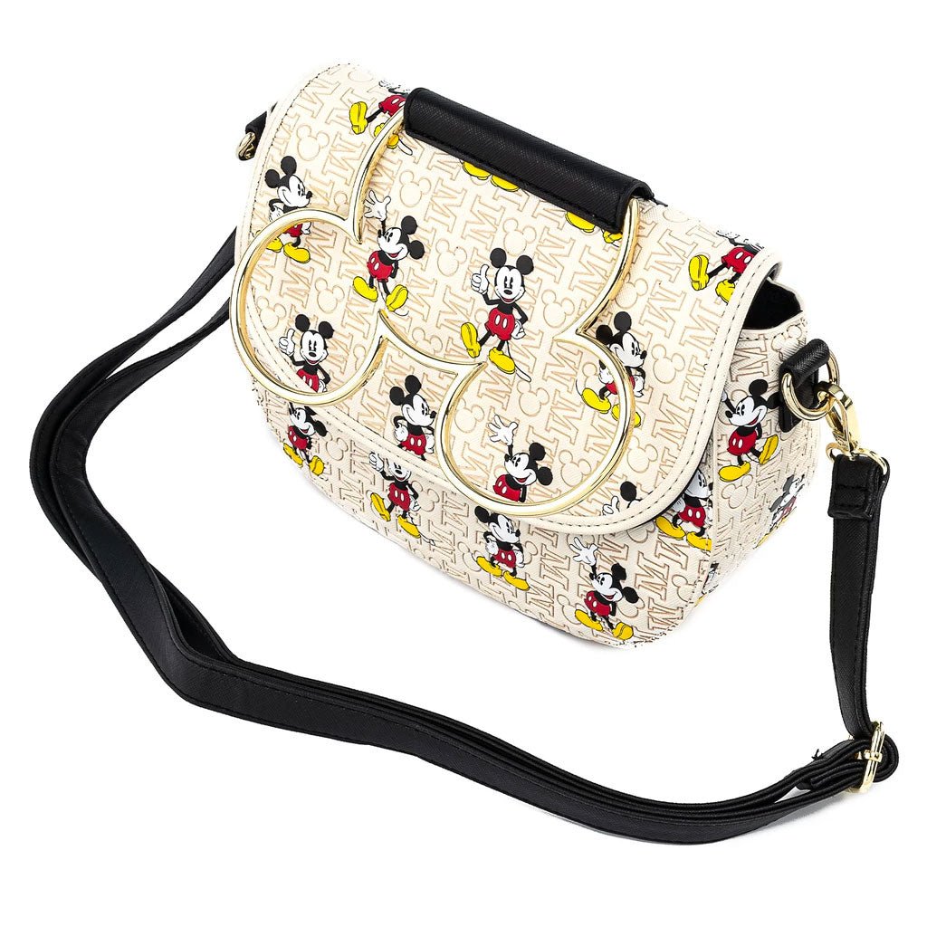 Loungefly x Disney Mickey Mouse Hardware Crossbody Bag - GeekCore