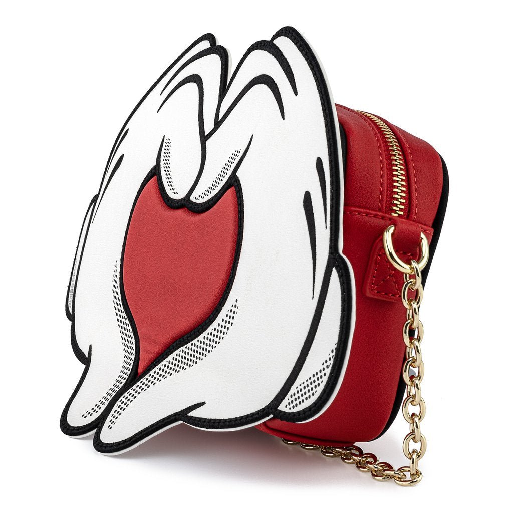 Loungefly x Disney Mickey Mouse Heart Handbag - GeekCore