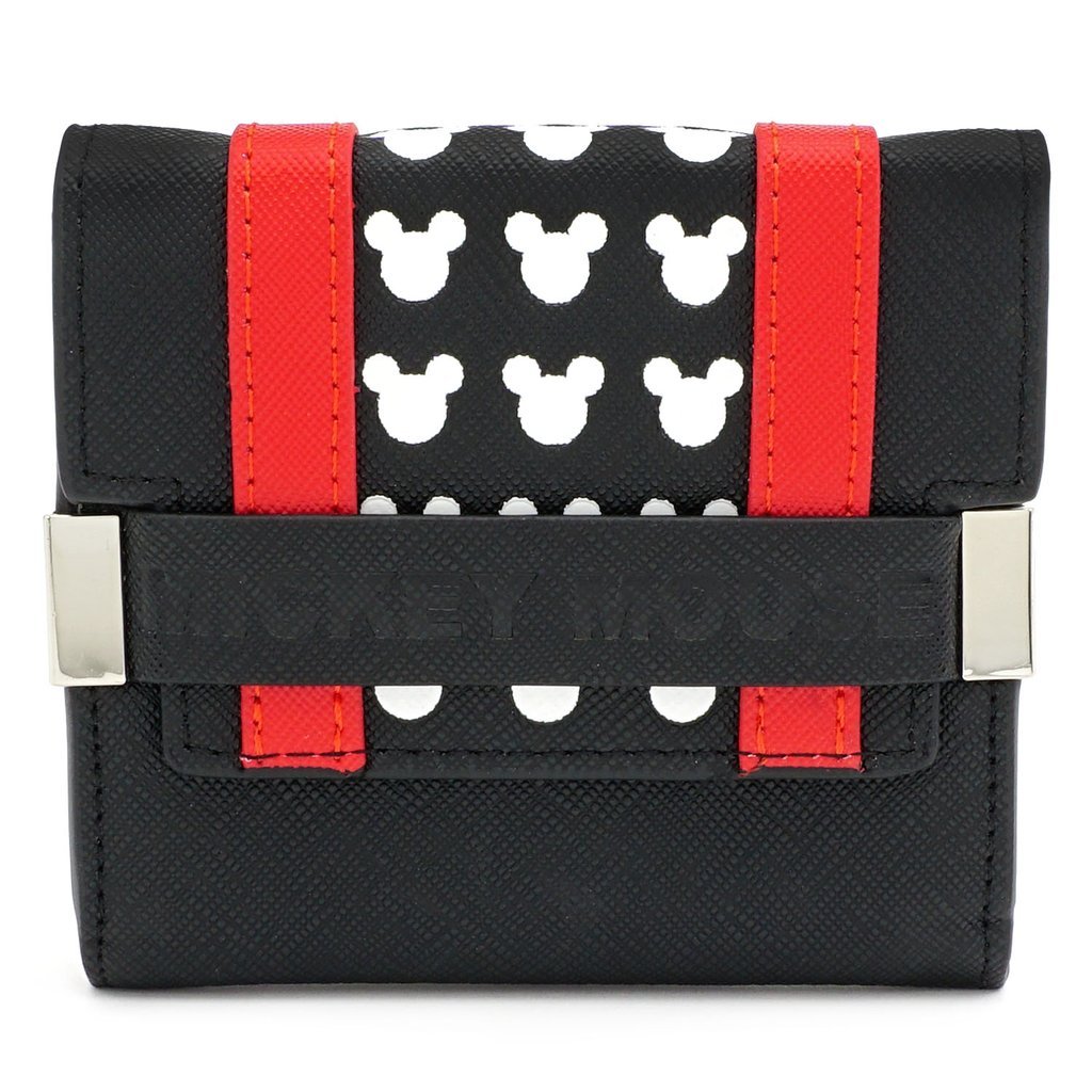 Loungefly x Disney Mickey Red & Black Trifold Purse - GeekCore