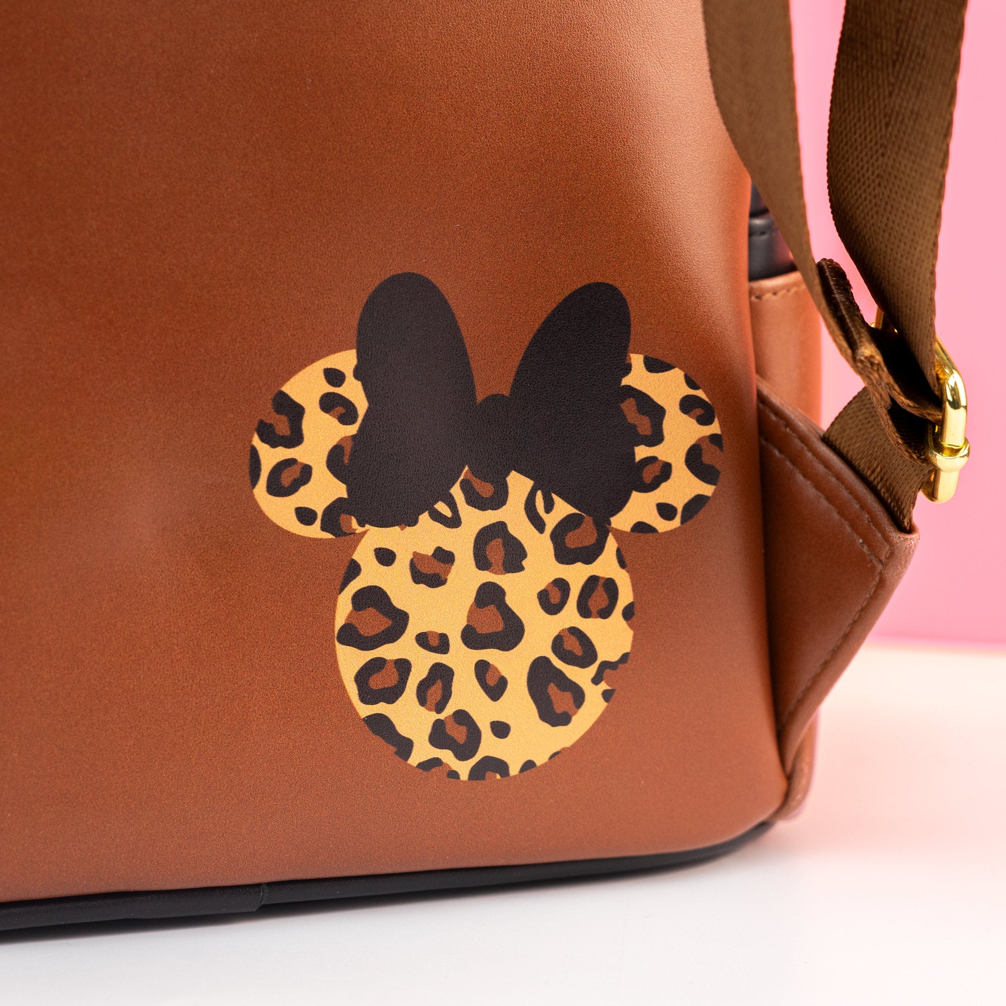 Loungefly x Disney Minnie Mouse Leopard Print Mini Backpack - GeekCore