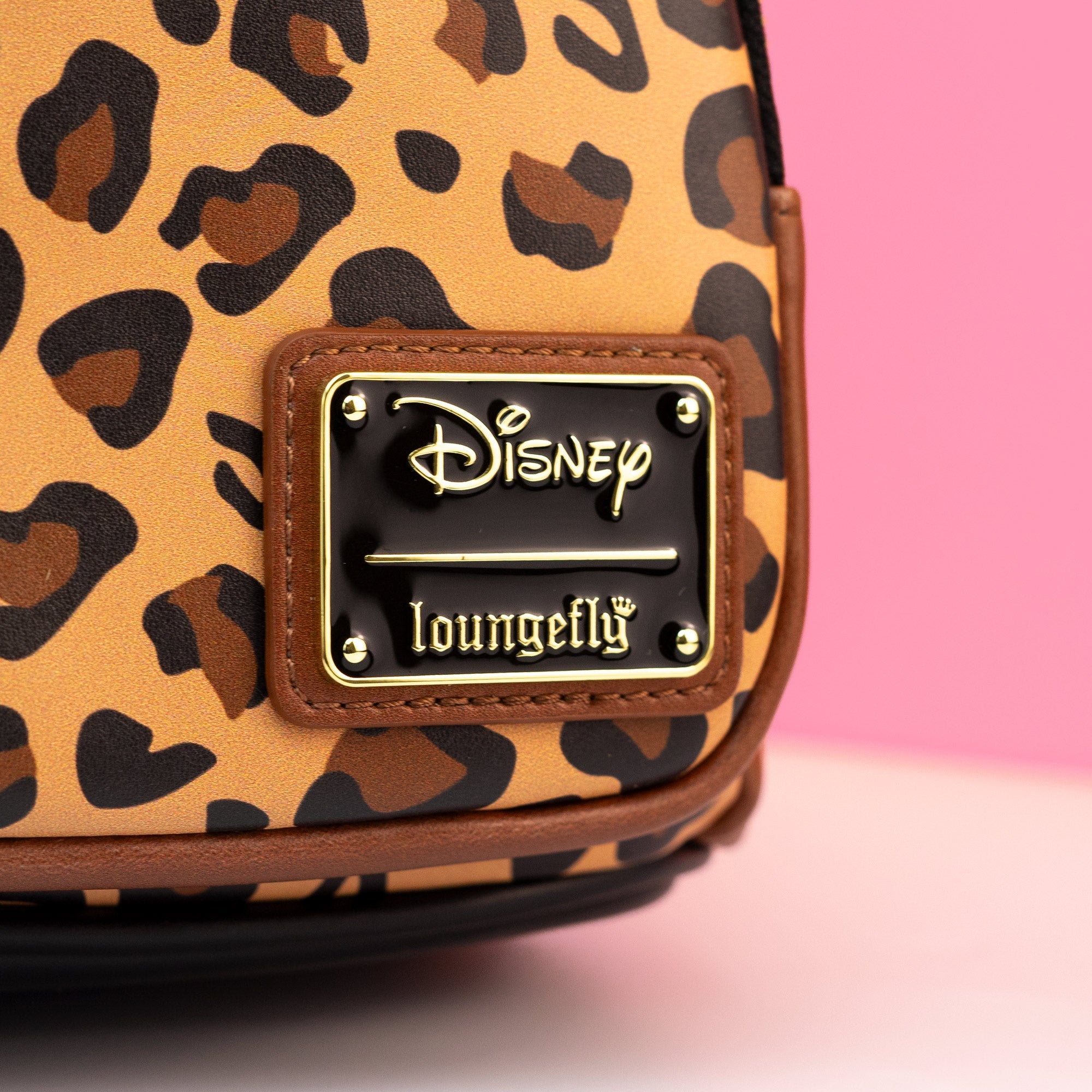 Loungefly x Disney Minnie Mouse Leopard Print Mini Backpack - GeekCore