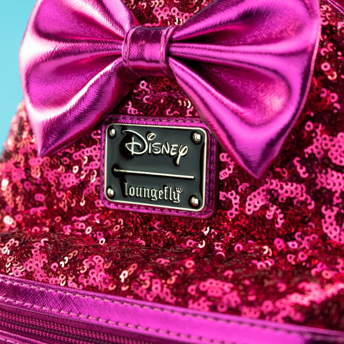 Pink sequin disney backpack best sale