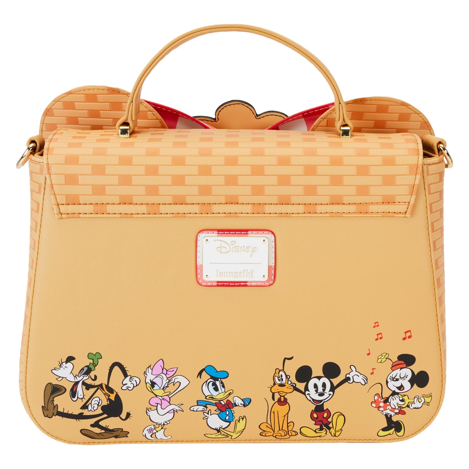 Loungefly x Disney Minnie Mouse Picnic Basket Crossbody Bag - GeekCore