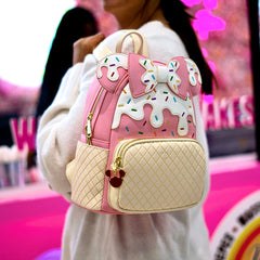 Pink disney backpack online