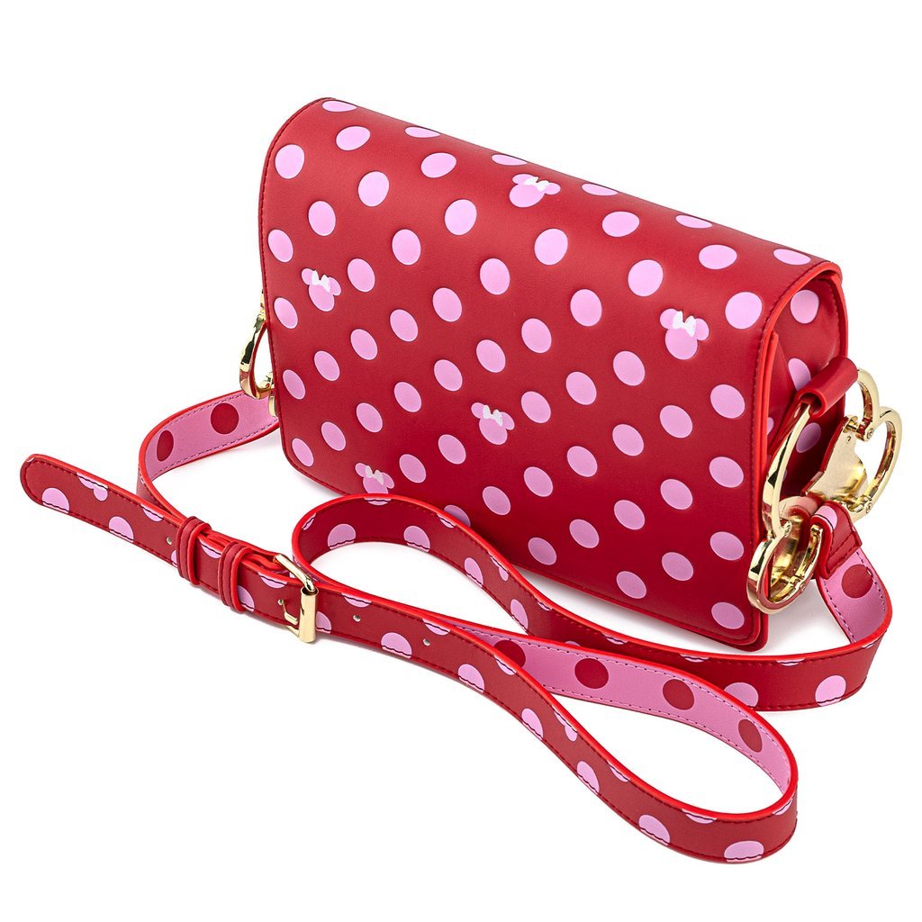 Loungefly x Disney Minnie Mouse Polka Dot Bow Handbag - GeekCore