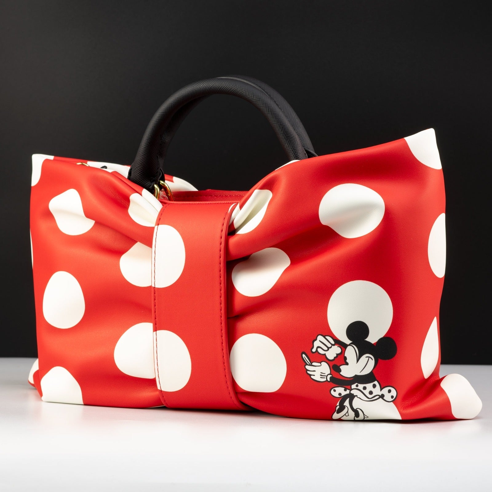 Loungefly x Disney Minnie Mouse Rocks The Dots Bow Crossbody Bag GeekCore