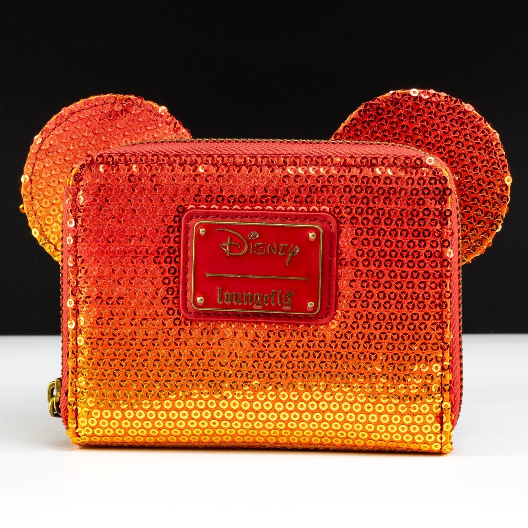 Loungefly x Disney Minnie Mouse Sequin Fall Ombre Wallet - GeekCore