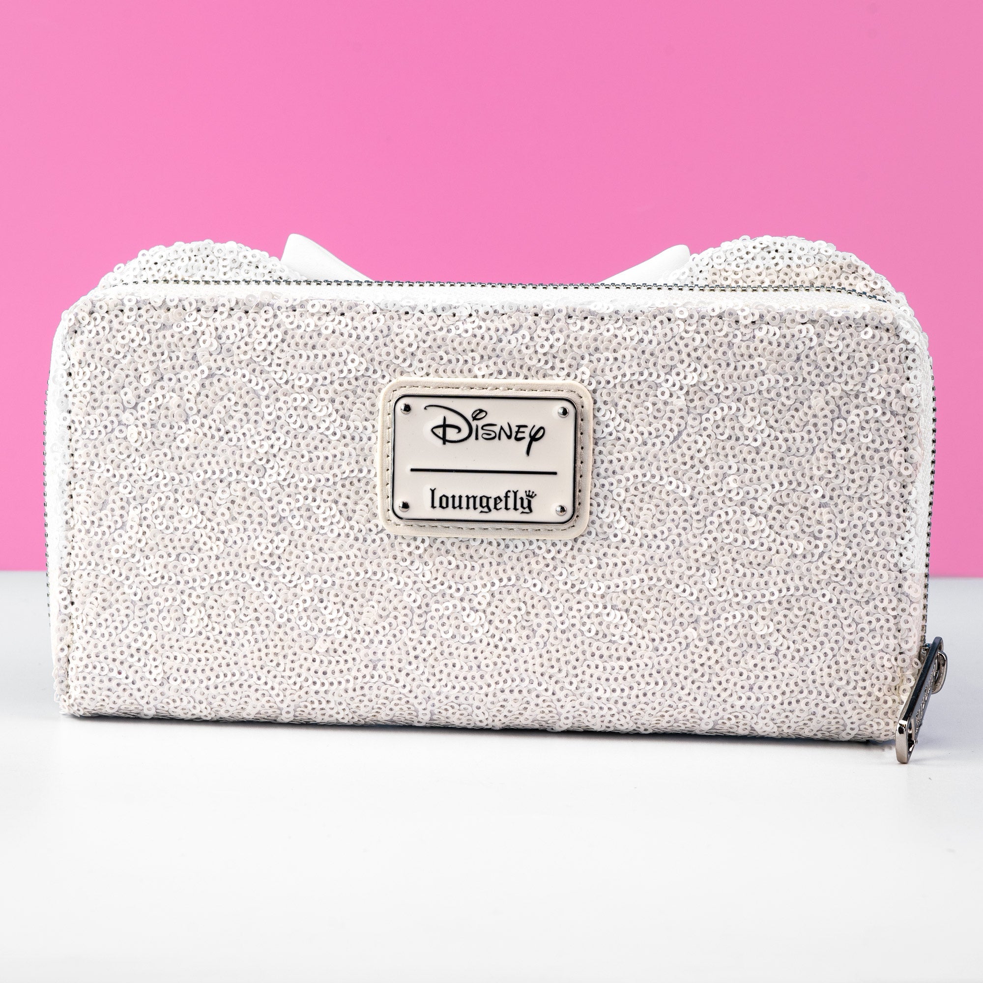 Loungefly x Disney Minnie Mouse Sequin Wedding Purse - GeekCore