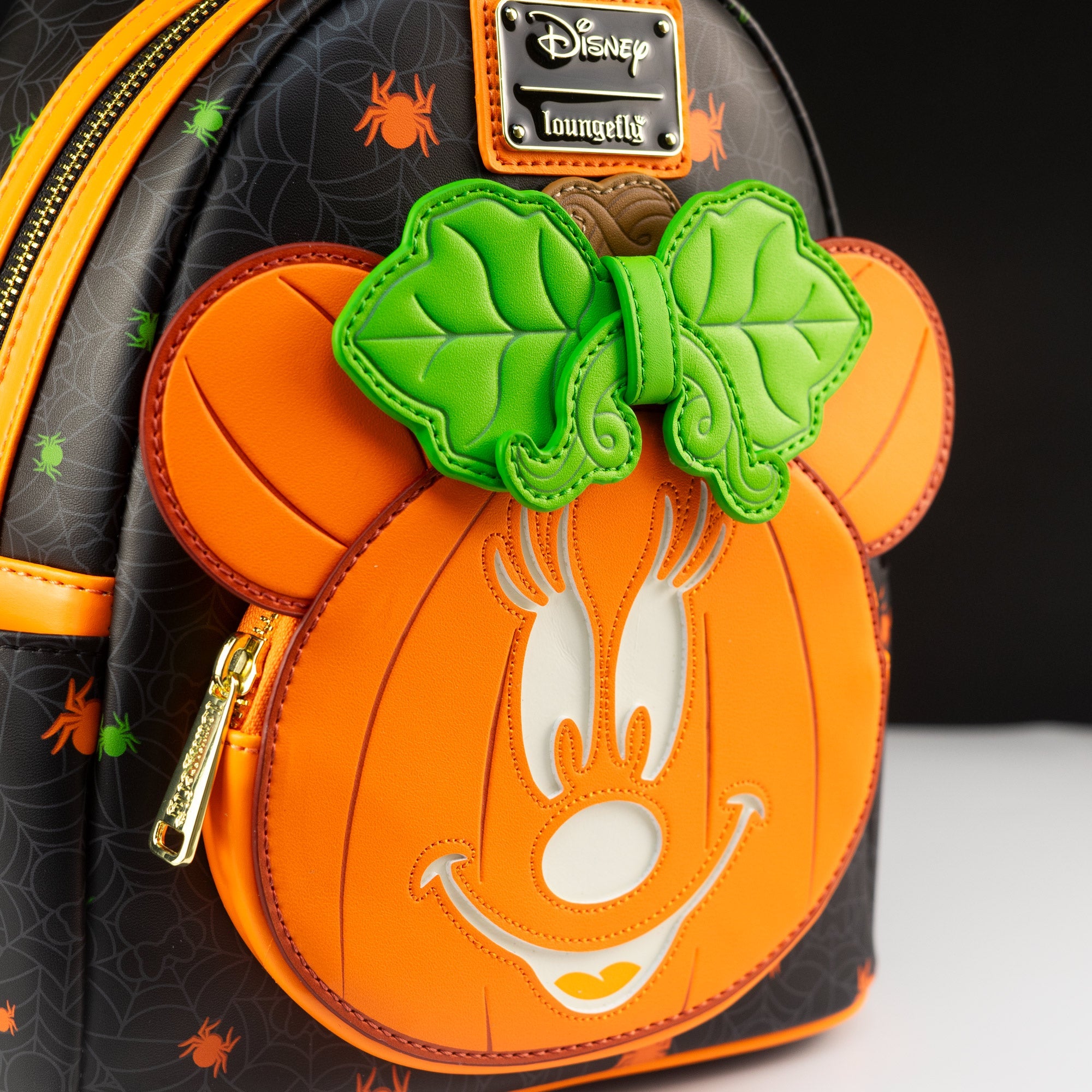 Loungefly x Disney Minnie - O - Lantern Pumpkin Minnie Mouse Mini Backpack - GeekCore