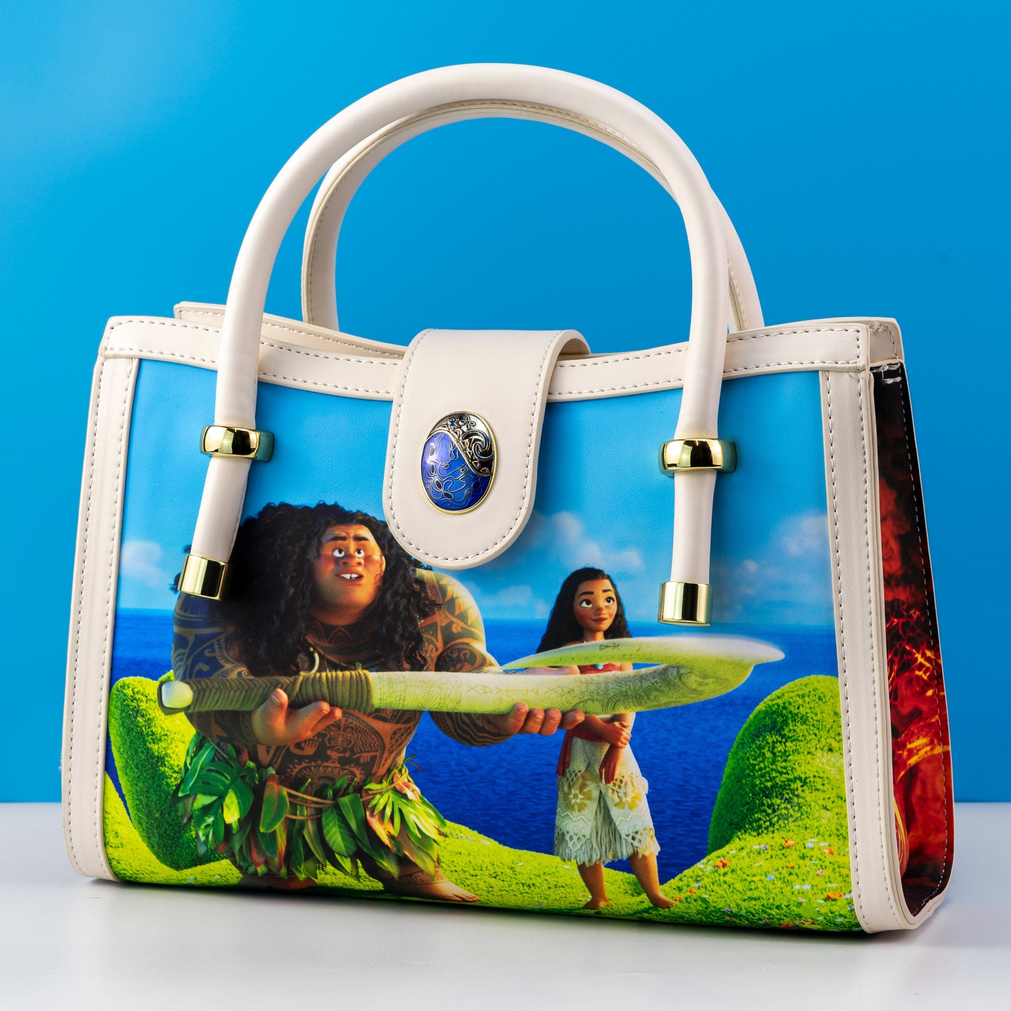 Loungefly x Disney Moana Princess Scene Crossbody Bag - GeekCore