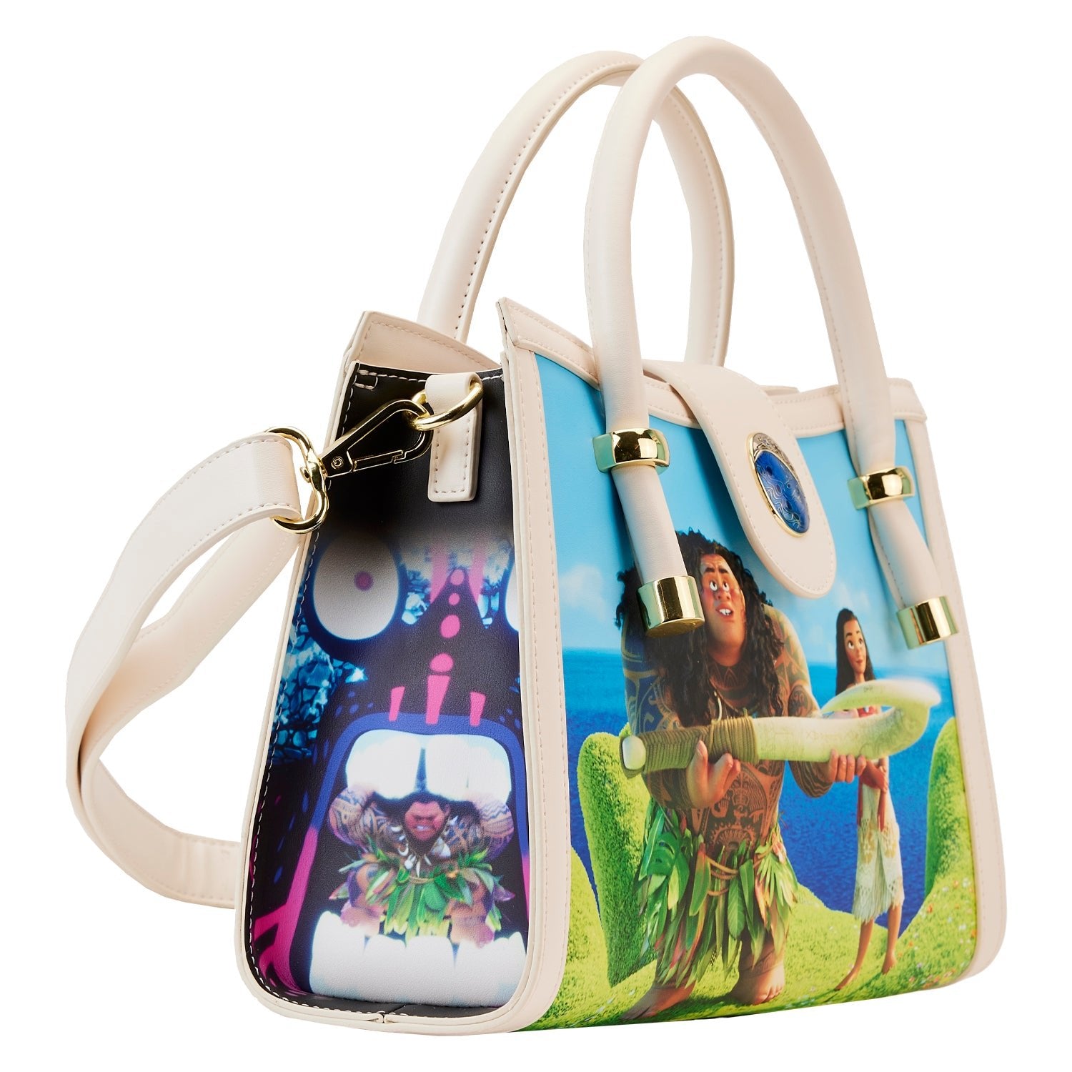 Loungefly x Disney Moana Princess Scene Crossbody Bag - GeekCore