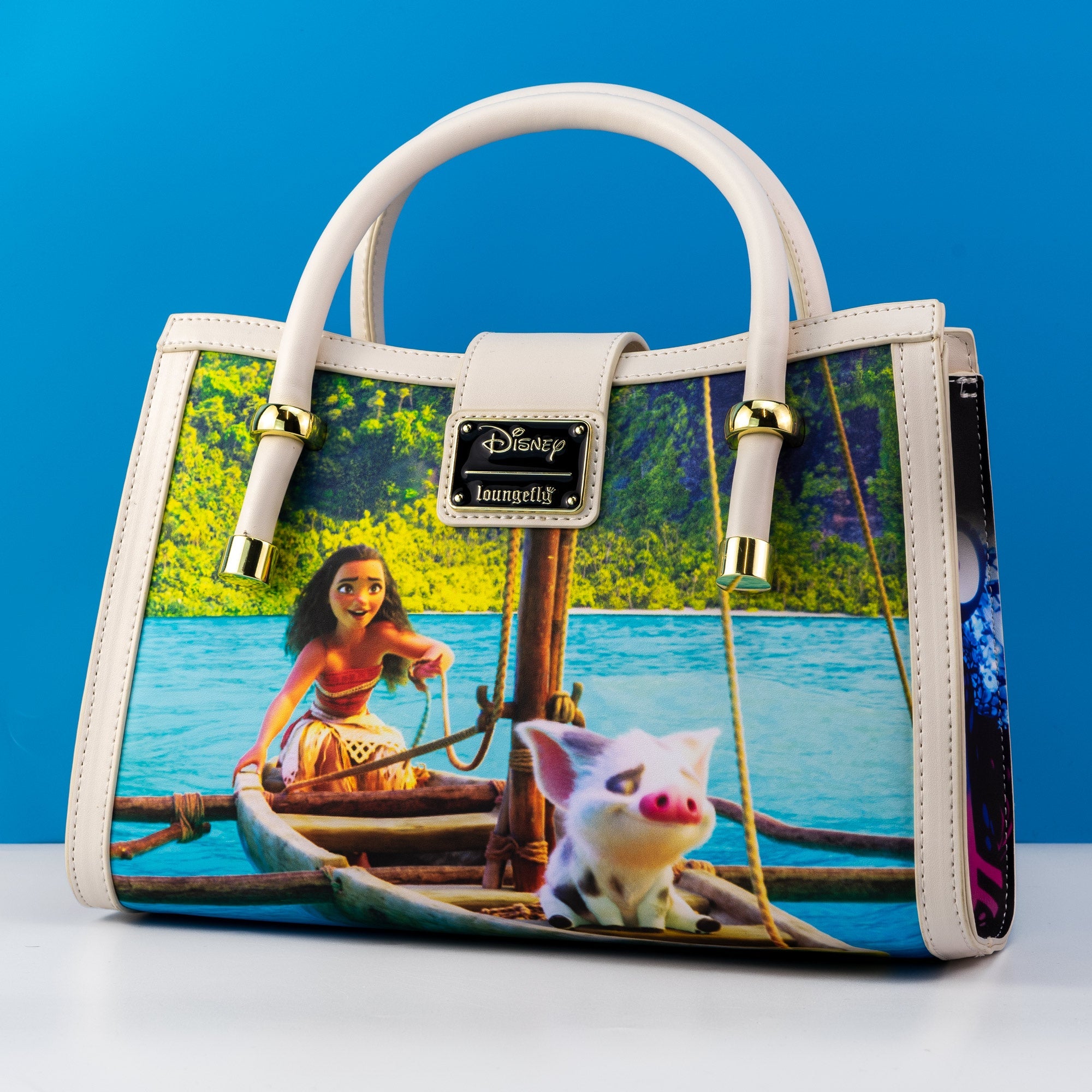 Loungefly x Disney Moana Princess Scene Crossbody Bag - GeekCore