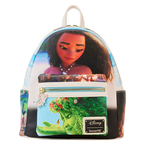 Loungefly x Disney Moana Princess Scenes Mini Backpack GeekCore