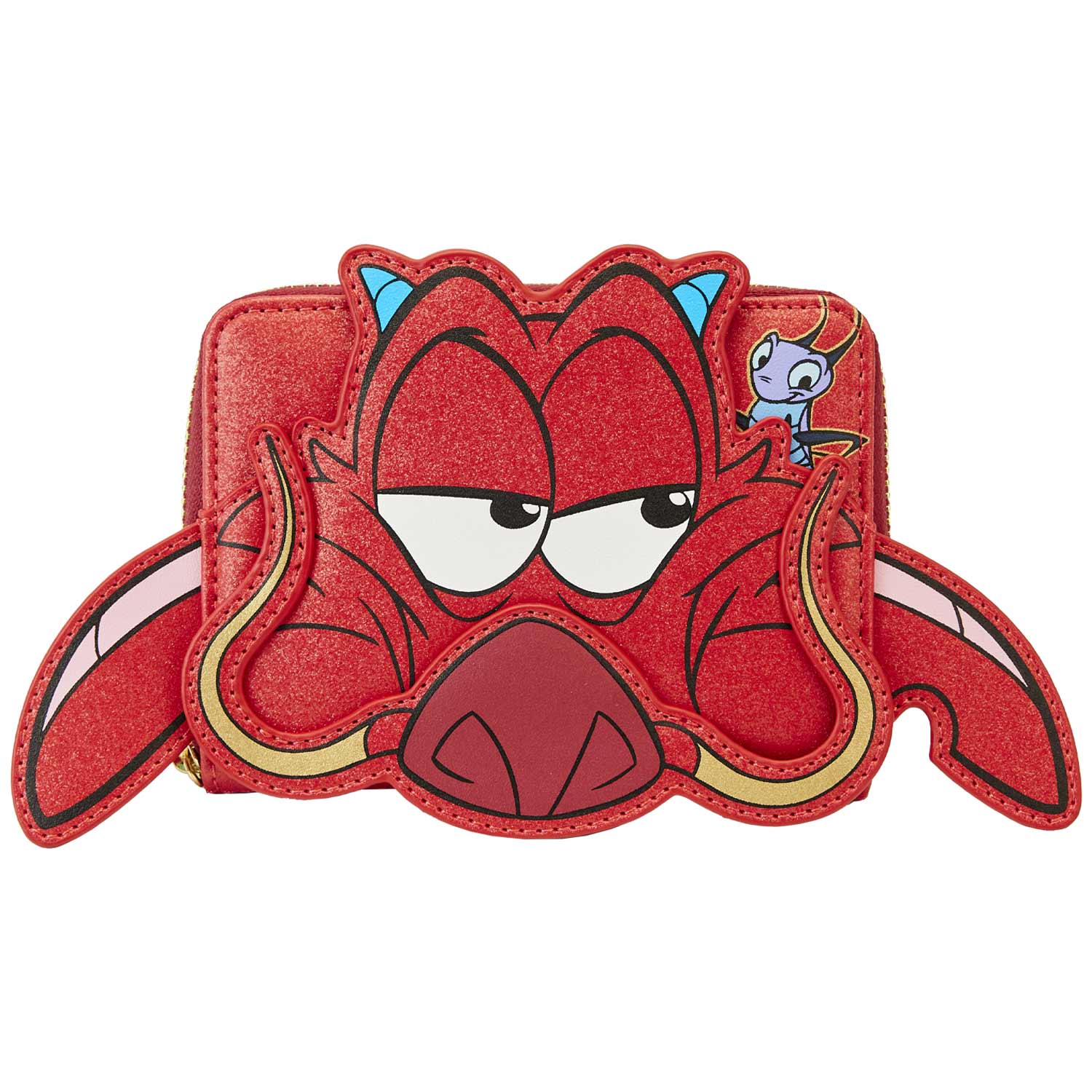 Loungefly x Disney Mulan 25th Anniversary Mushu Cosplay Wallet GeekCore