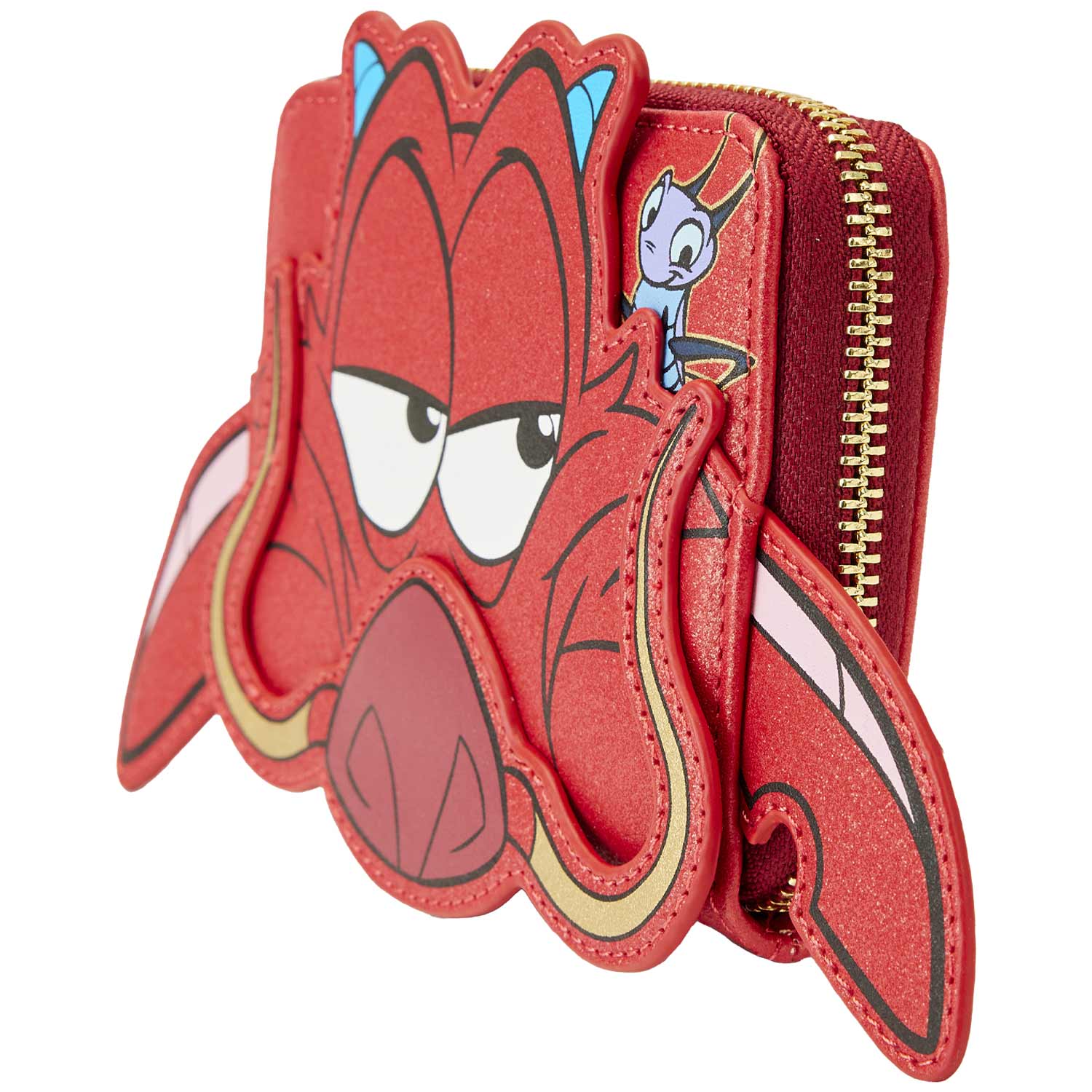 Loungefly x Disney Mulan 25th Anniversary Mushu Cosplay Wallet - GeekCore