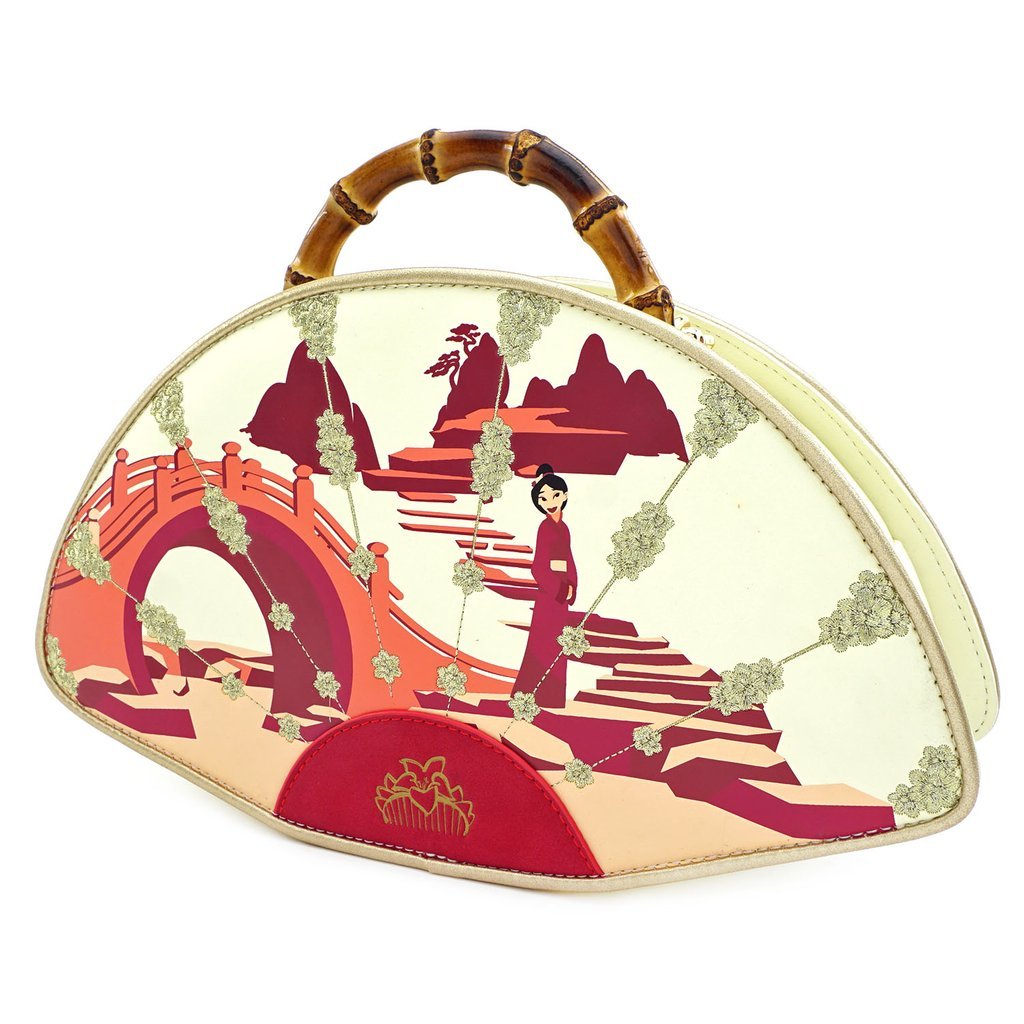 Loungefly X Disney Mulan Bamboo Handle Fan Handbag - GeekCore