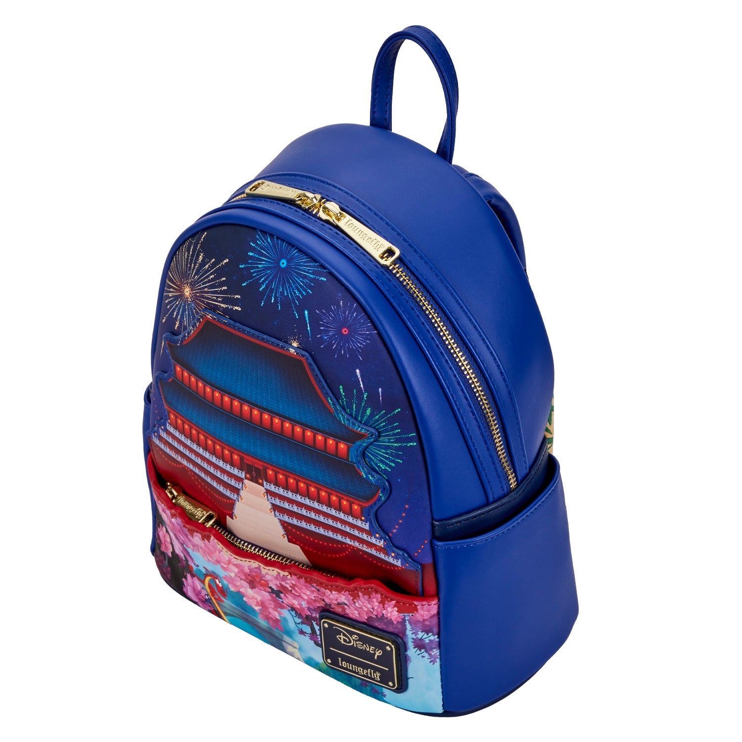 Loungefly x Disney Mulan Castle Light Up Mini Backpack - GeekCore