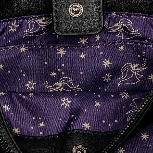 Loungefly x Disney Nightmare Before Christmas Halloween Line Crossbody Bag - GeekCore