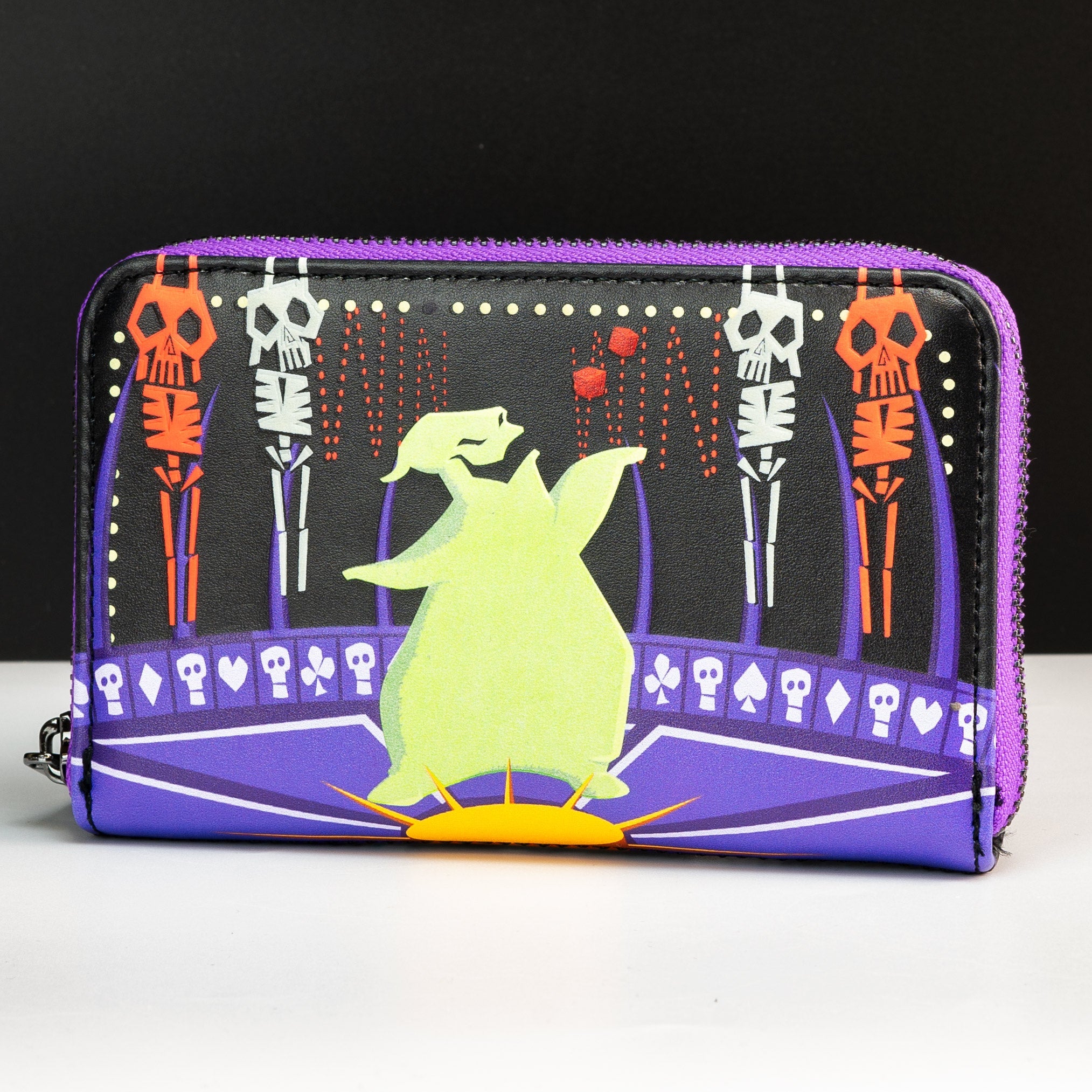 Loungefly x Disney Nightmare Before Christmas Oogie Boogie Lock Shock Barrel Purse - GeekCore