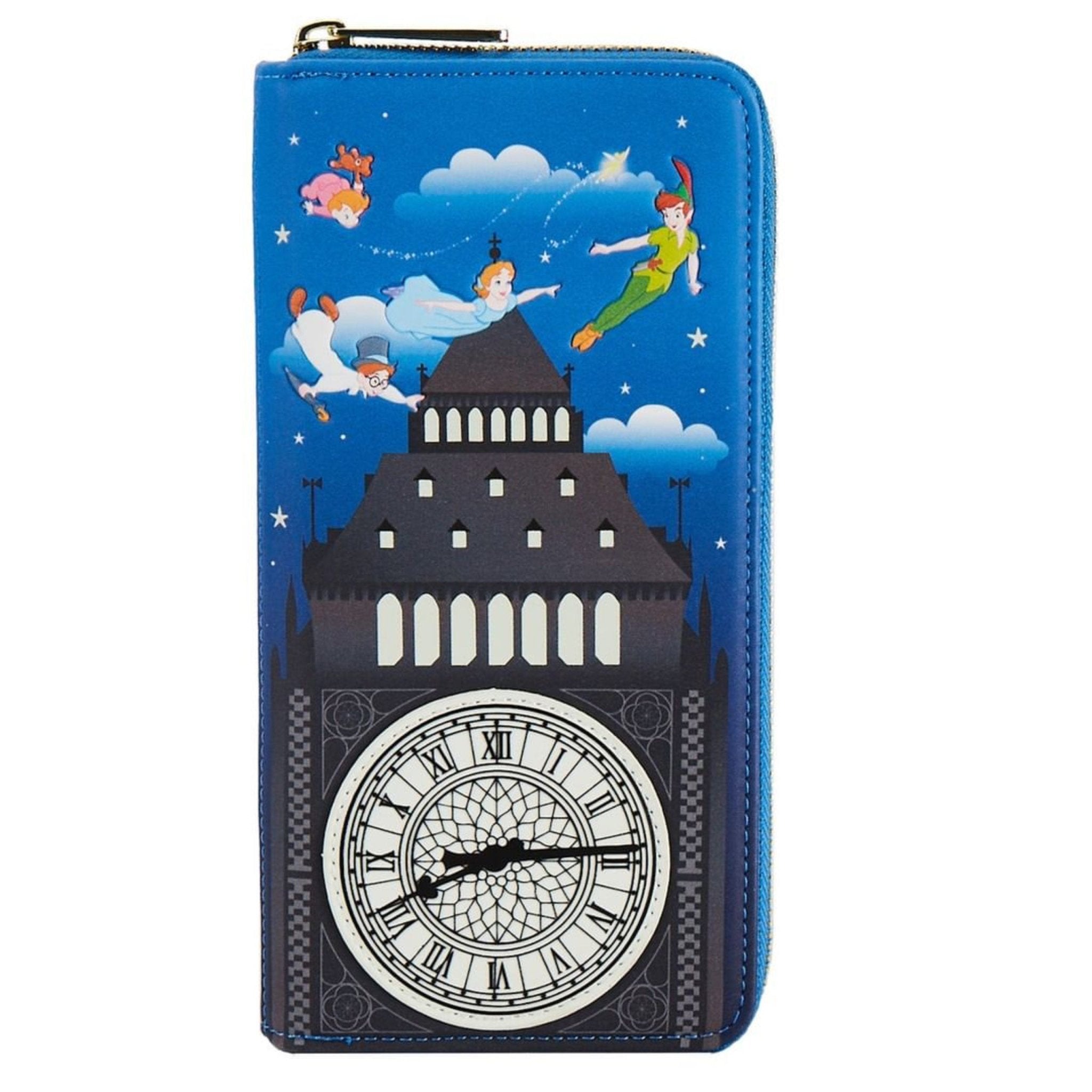 Loungefly x Disney Peter Pan Glow Clock Purse - GeekCore