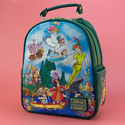 Disney high quality Peter Pan Group Portrait Mini Backpack and Wallet