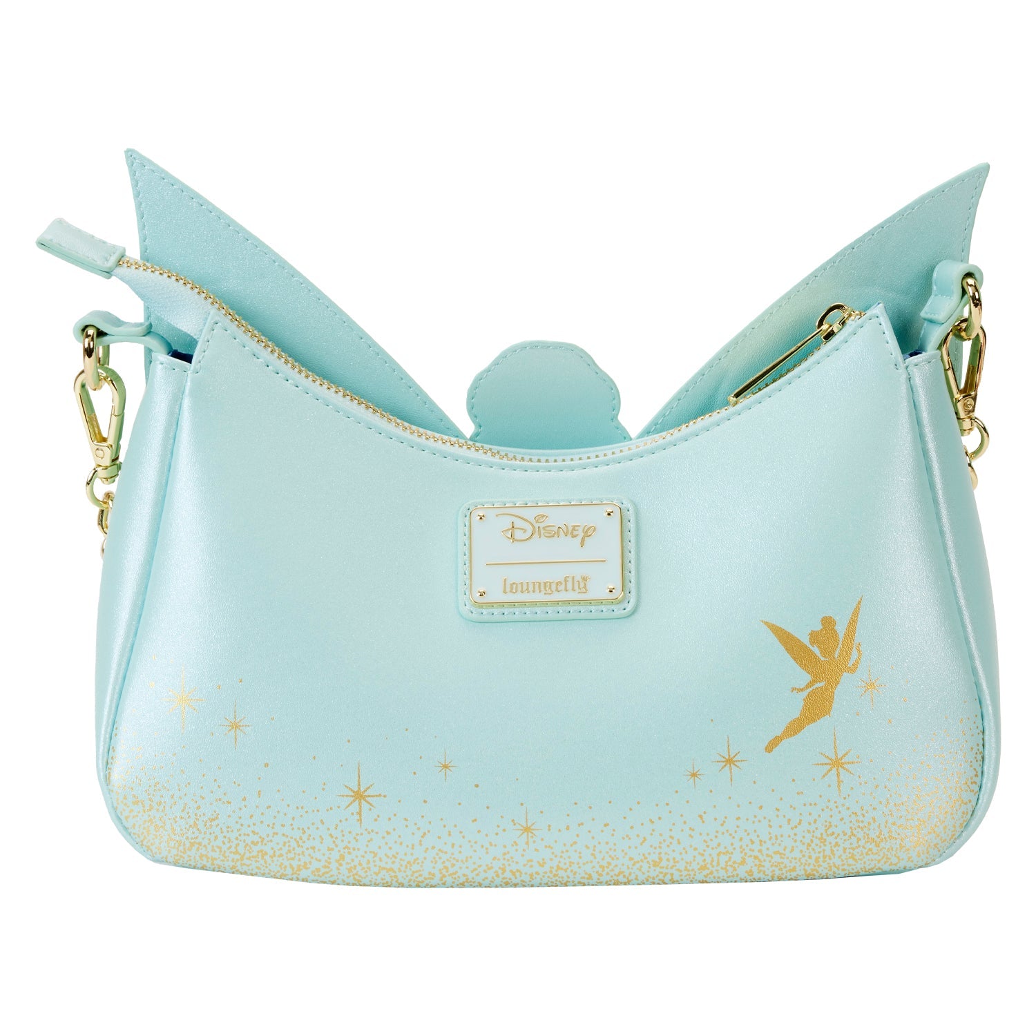 Loungefly x Disney Peter Pan Tinkerbell Wings Cosplay Crossbody Bag - GeekCore