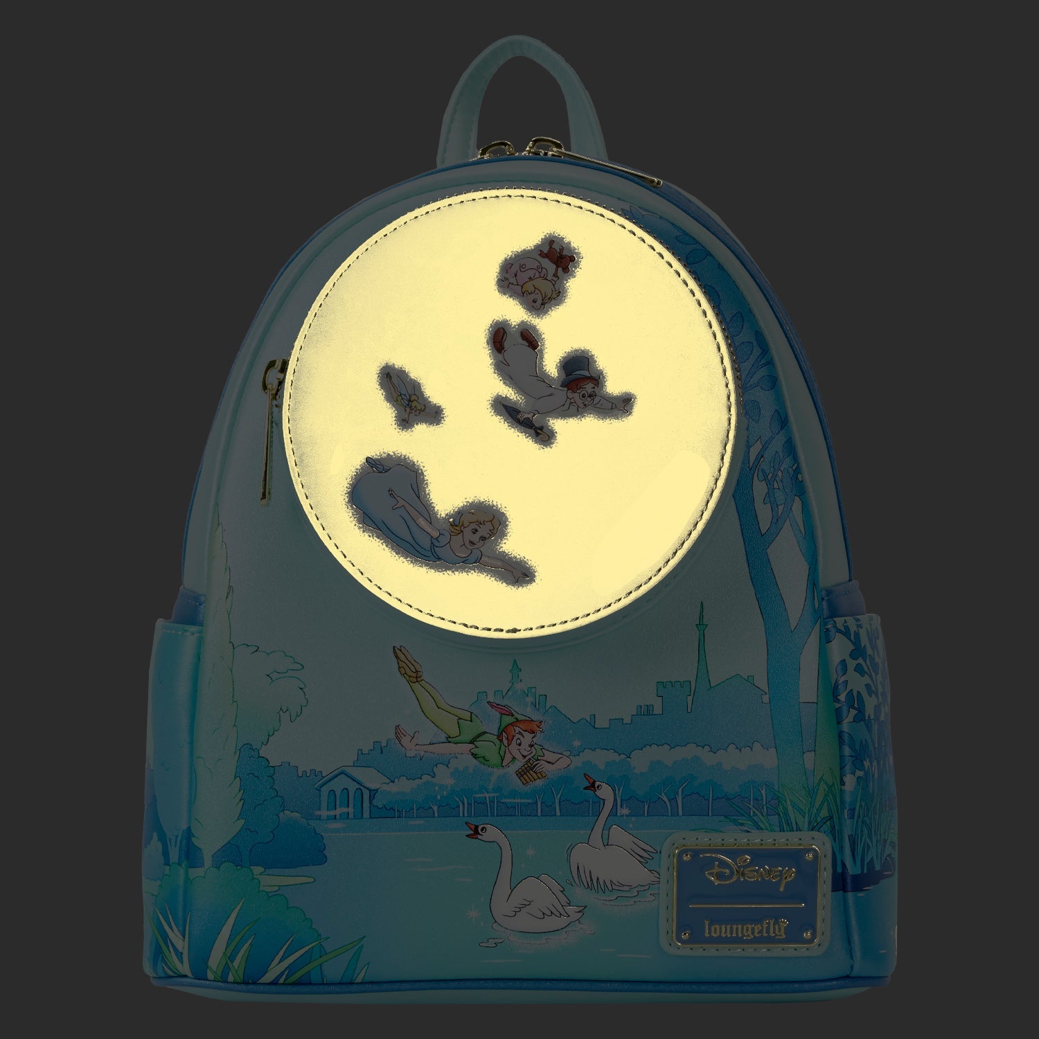 Loungefly x Disney Peter Pan You Can Fly Mini Backpack - GeekCore