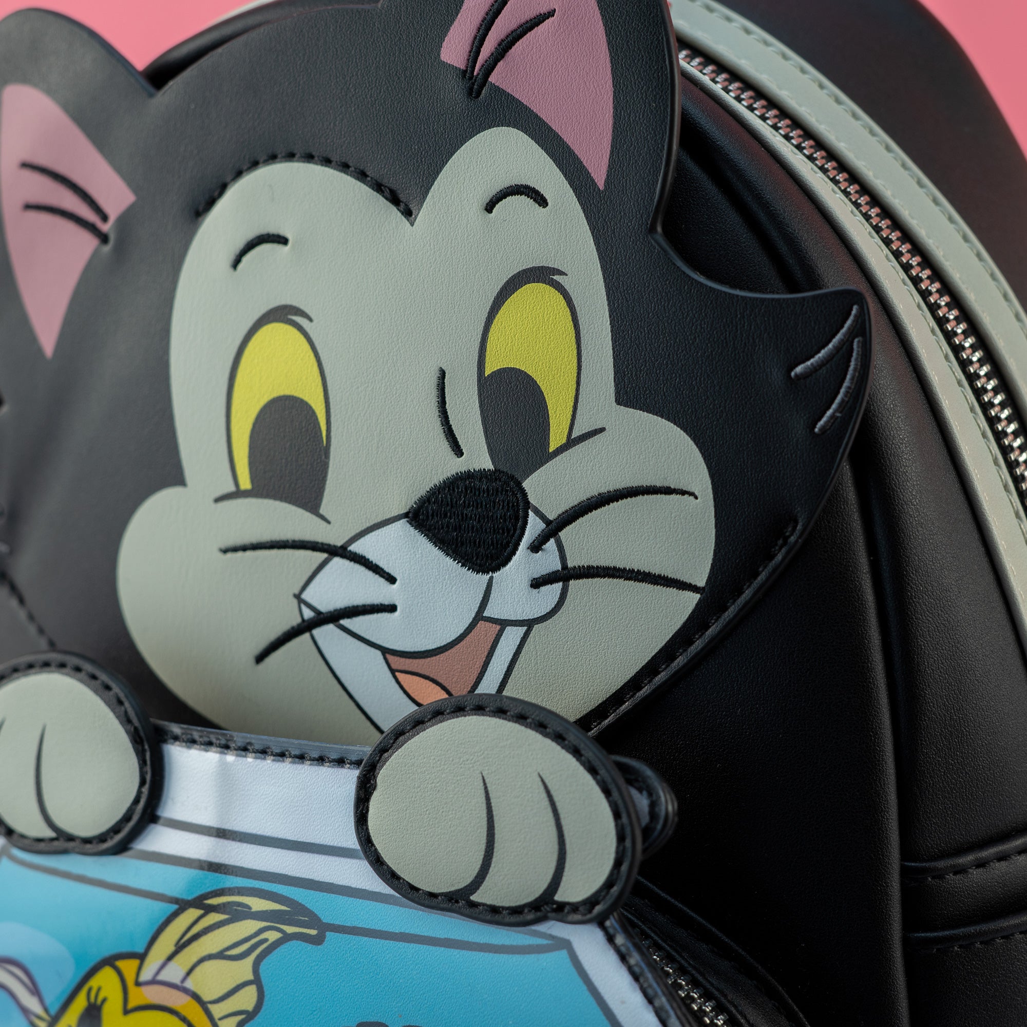 Loungefly x Disney Pinocchio Figaro with Cleo Fish Bowl Mini Backpack - GeekCore