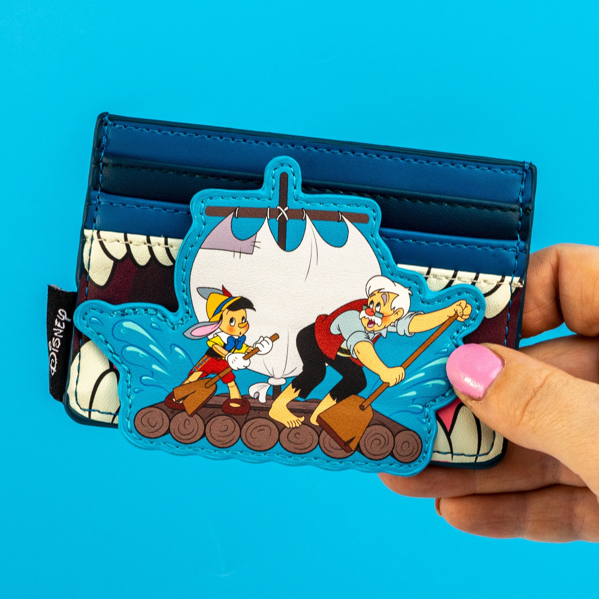 Loungefly x Disney Pinocchio Monstro Card Holder - GeekCore