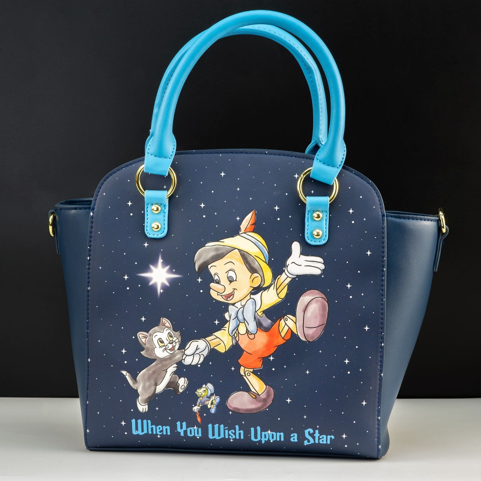 Loungefly x Disney Pinocchio Wish Upon a Star Crossbody Bag - GeekCore