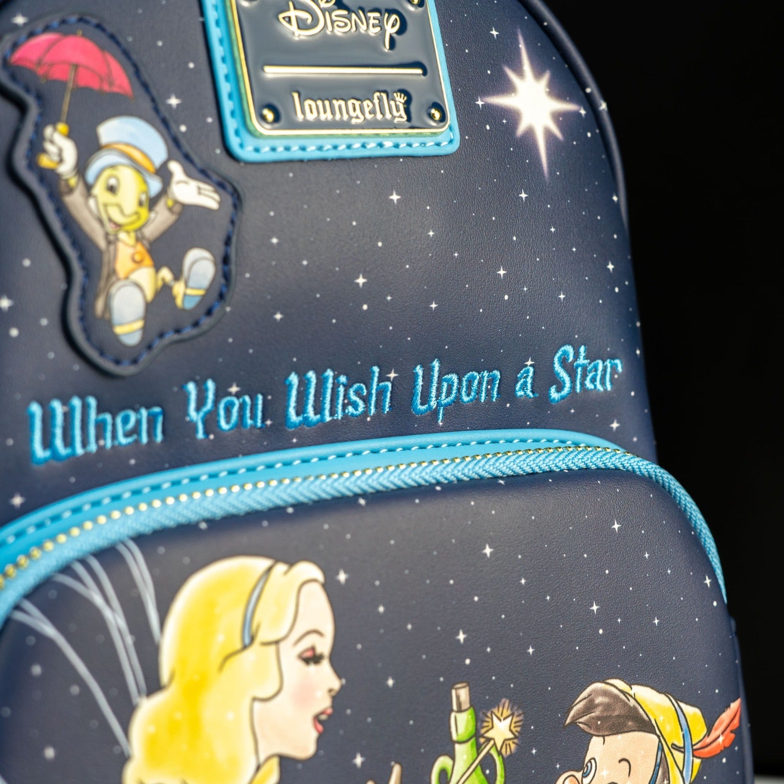 Loungefly x Disney Pinocchio Wish Upon a Star Mini Backpack - GeekCore