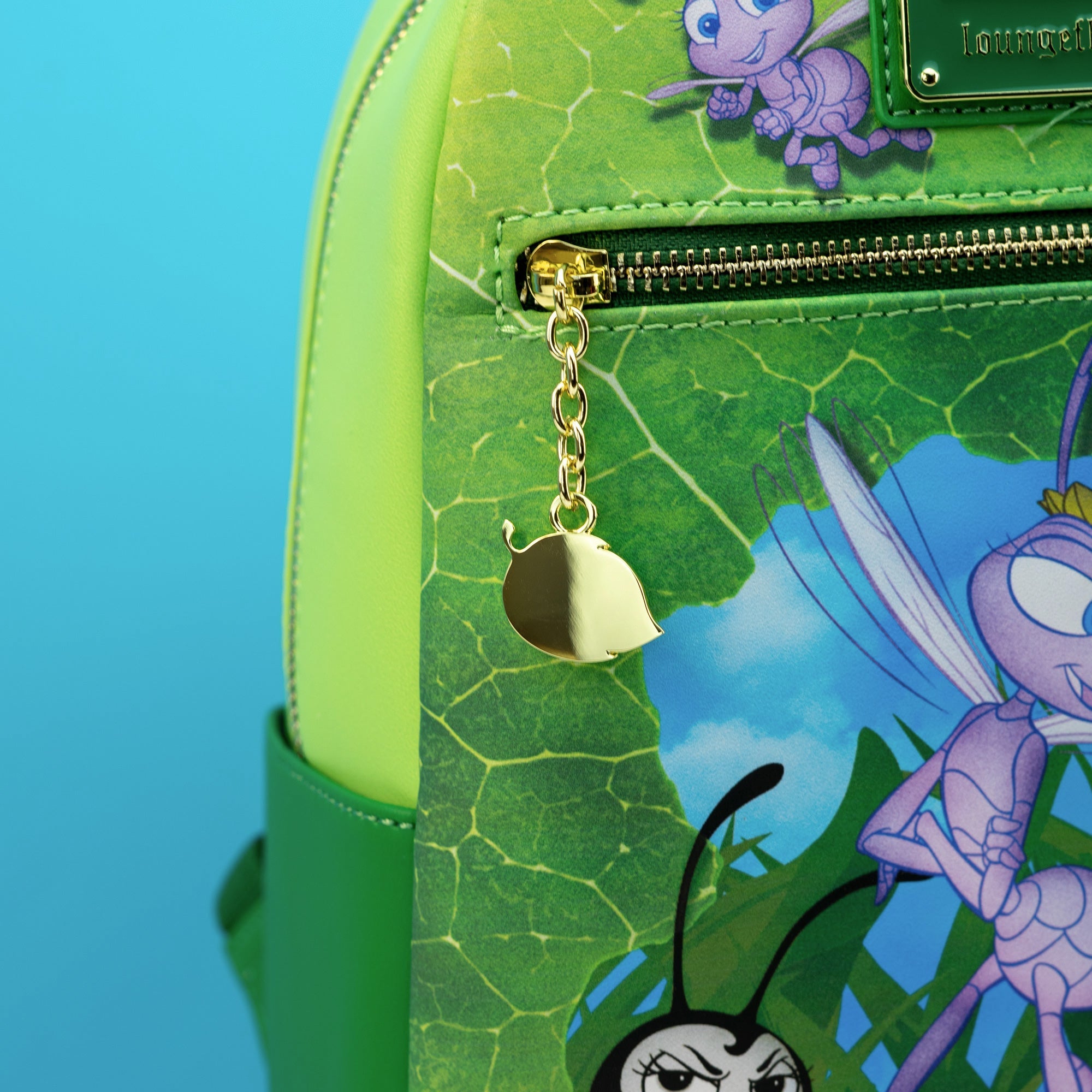 Loungefly x Disney Pixar A Bugs Life Leaf Mini Backpack - GeekCore